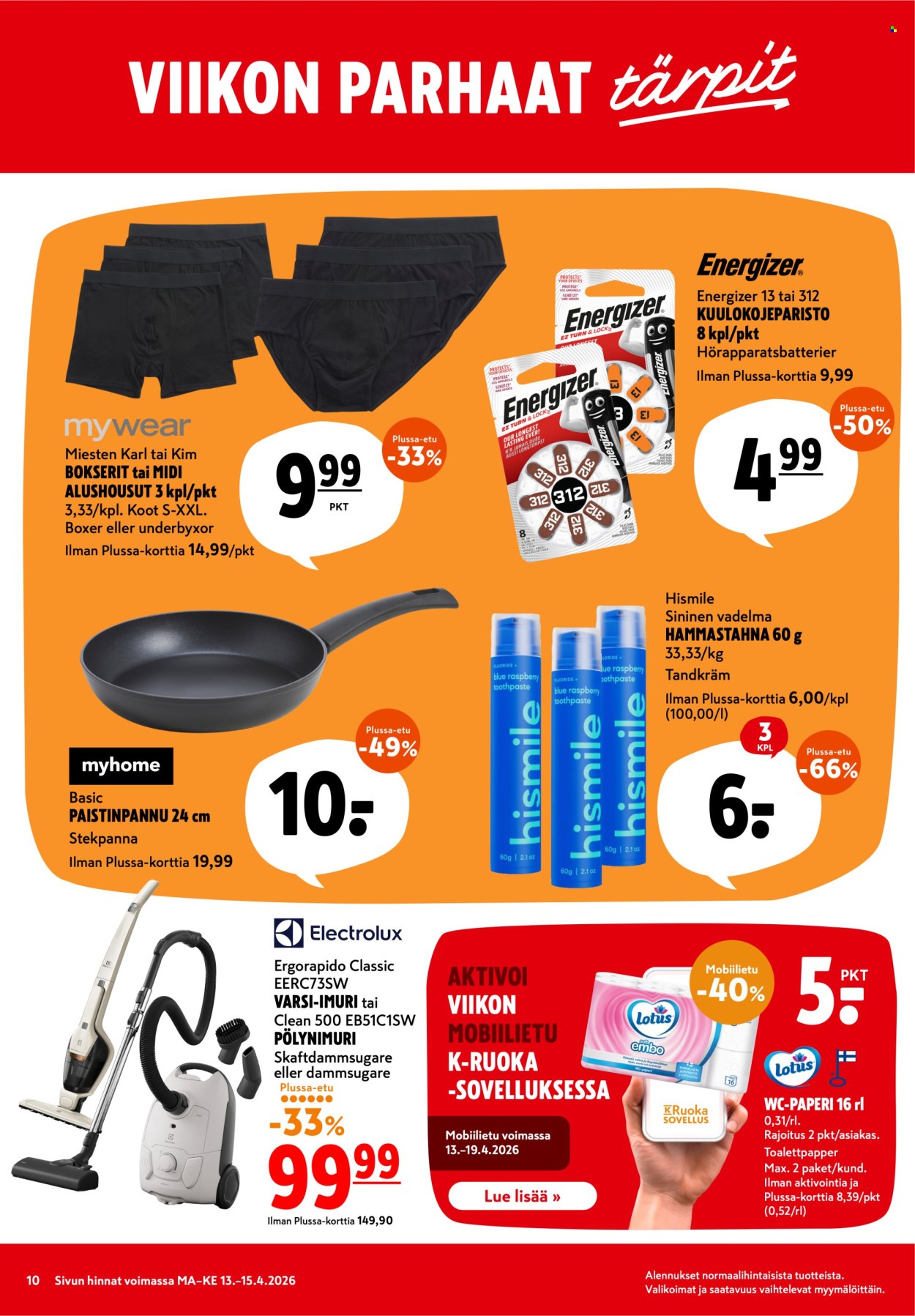 K-citymarket tarjoukset - 13.04.2026 - 15.04.2026. Sivu 10