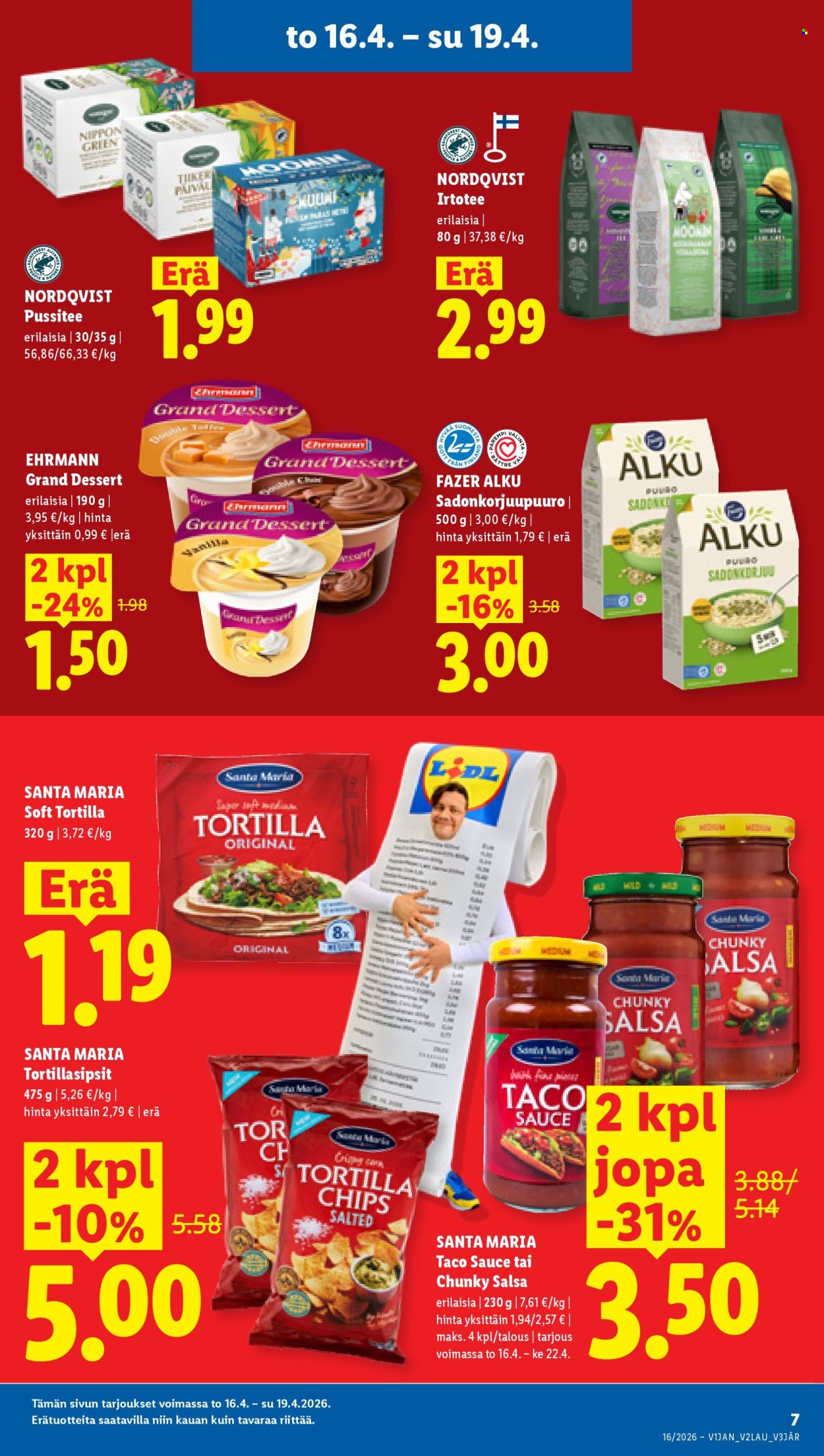 Lidl tarjoukset - 16.04.2026 - 22.04.2026. Sivu 8