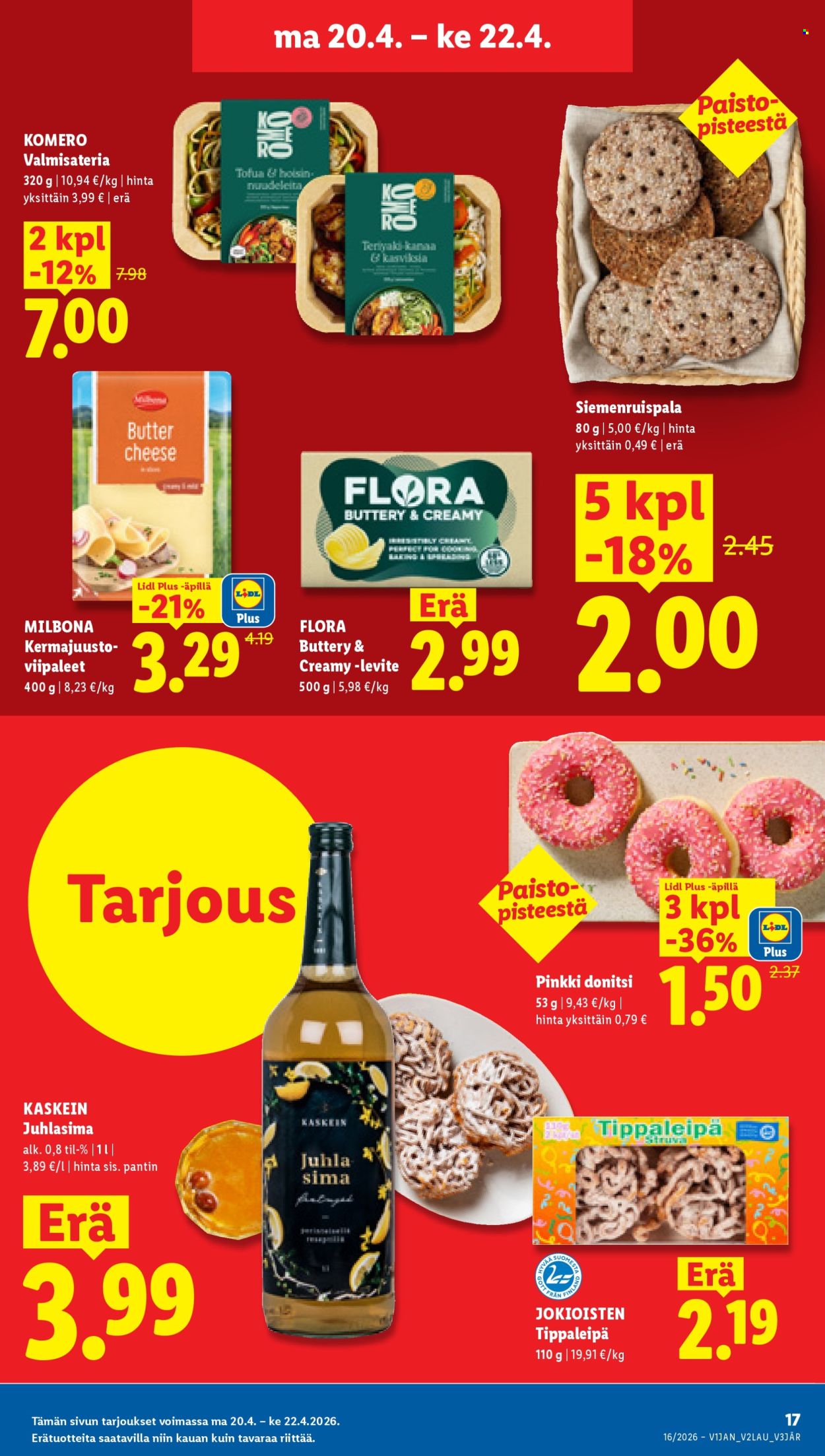 Lidl tarjoukset - 16.04.2026 - 22.04.2026. Sivu 23