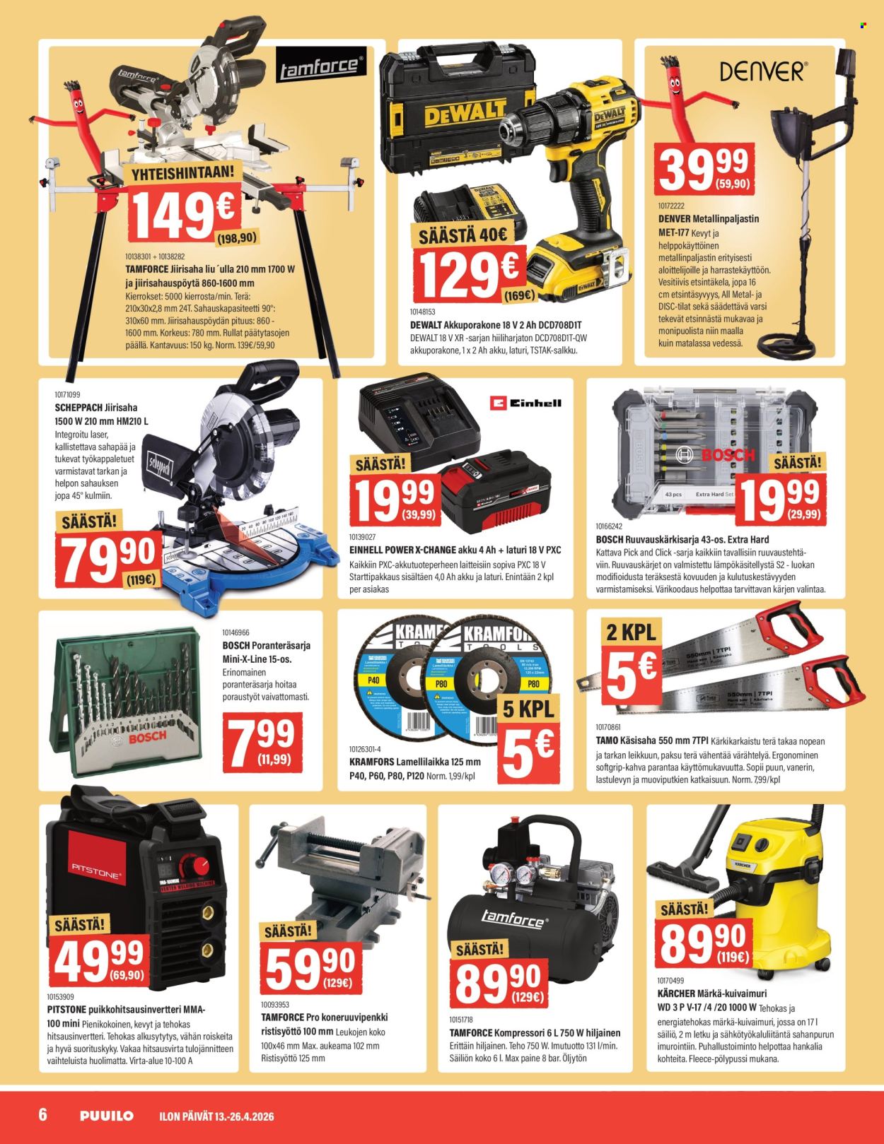 Puuilo tarjoukset - 13.04.2026 - 26.04.2026. Sivu 6