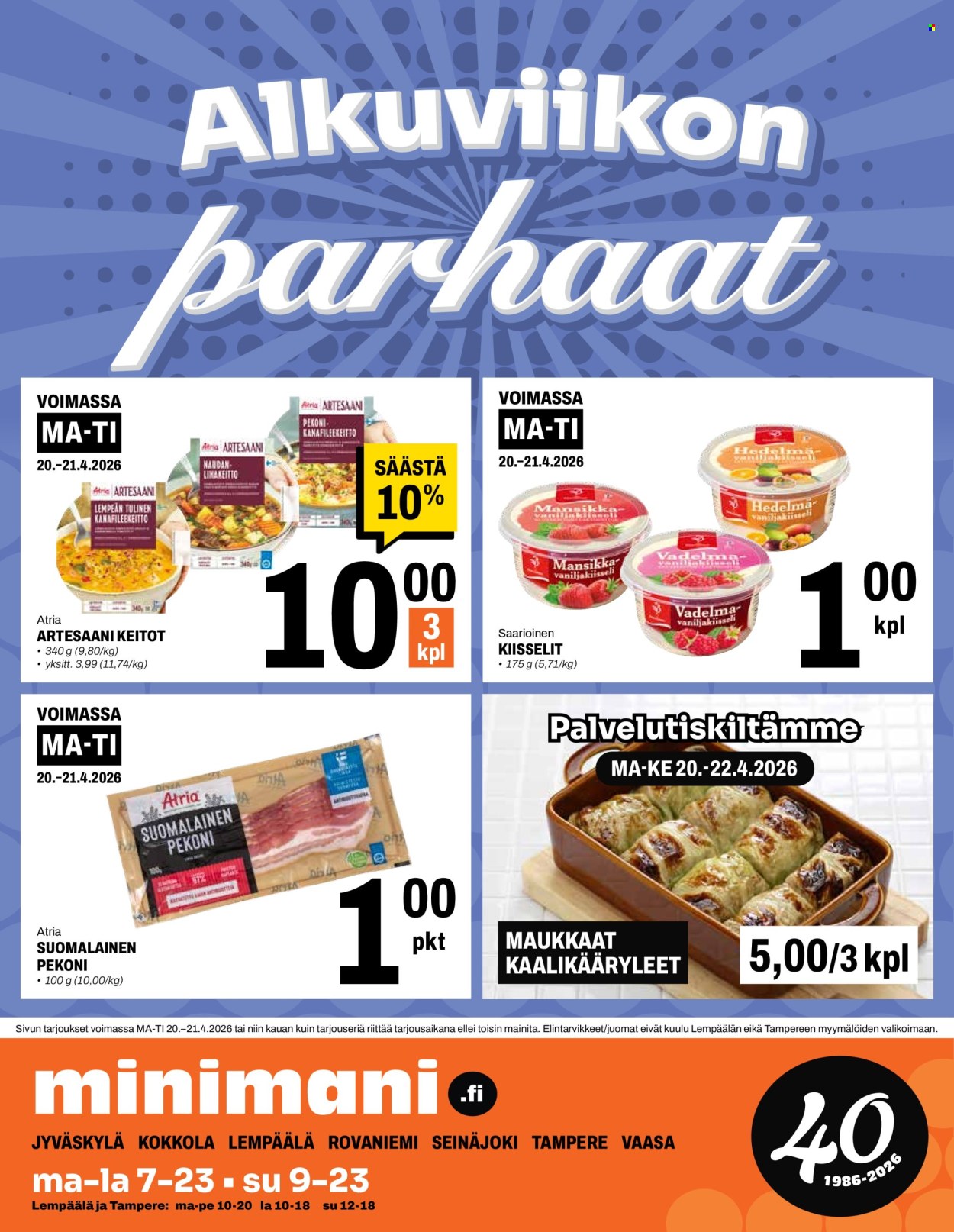 Minimani tarjoukset - 15.04.2026 - 19.04.2026. Sivu 16