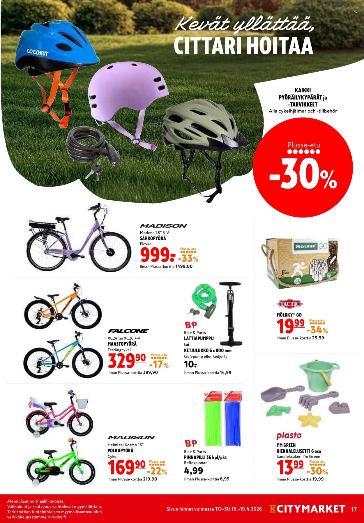 K-citymarket tarjoukset - 16.04.2026 - 19.04.2026. Sivu 17