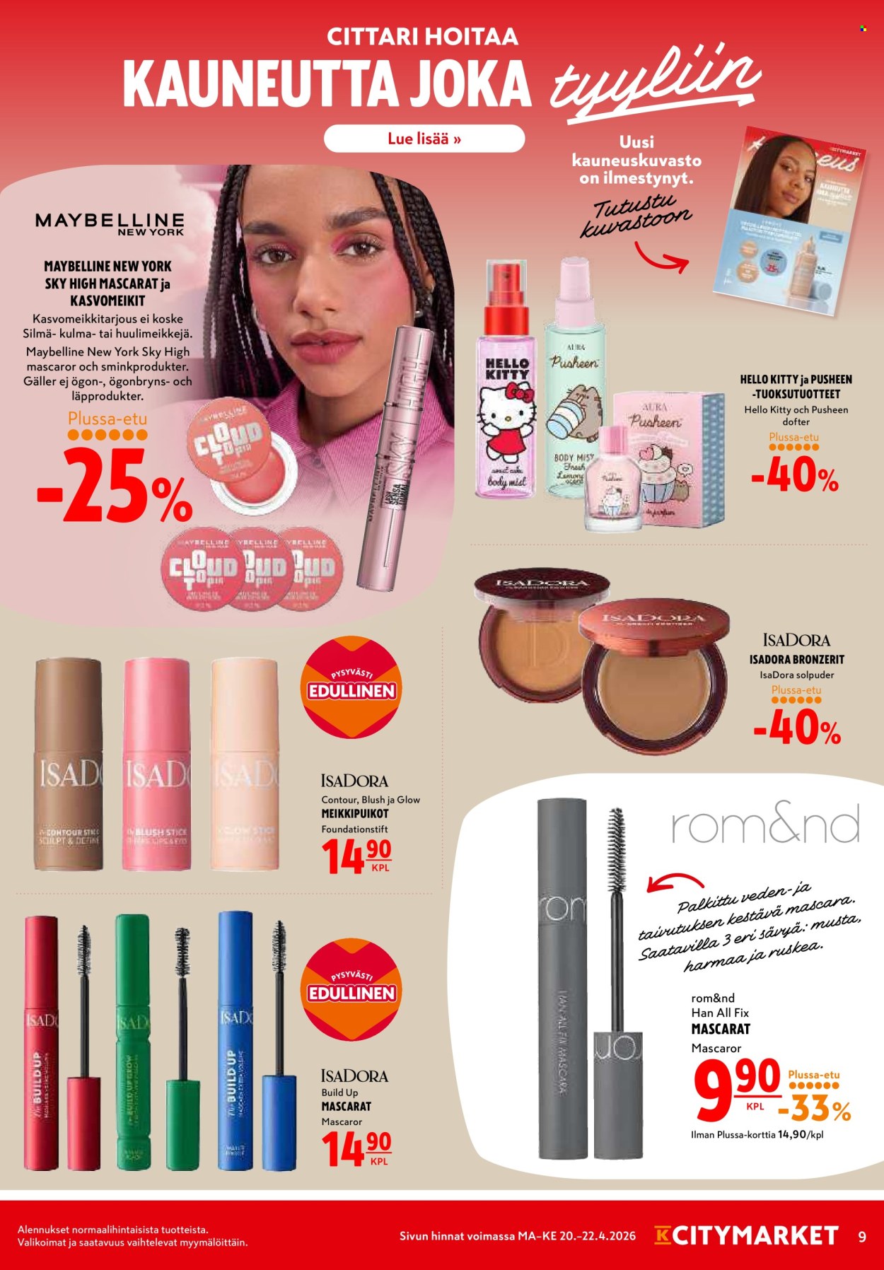 K-citymarket tarjoukset - 20.04.2026 - 22.04.2026. Sivu 9