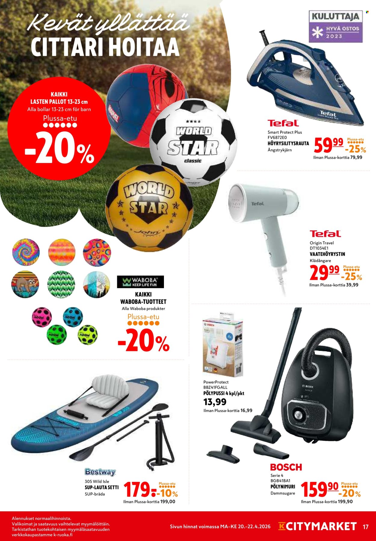 K-citymarket tarjoukset - 20.04.2026 - 22.04.2026. Sivu 17