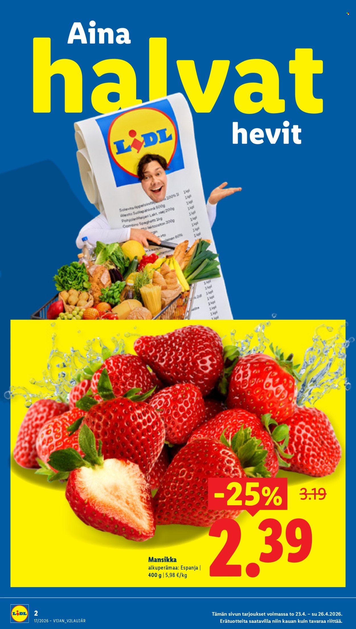 Lidl tarjoukset - 23.04.2026 - 28.04.2026. Sivu 2