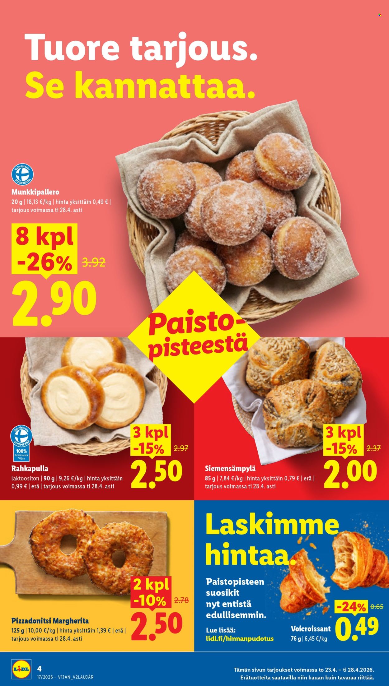 Lidl tarjoukset - 23.04.2026 - 28.04.2026. Sivu 4