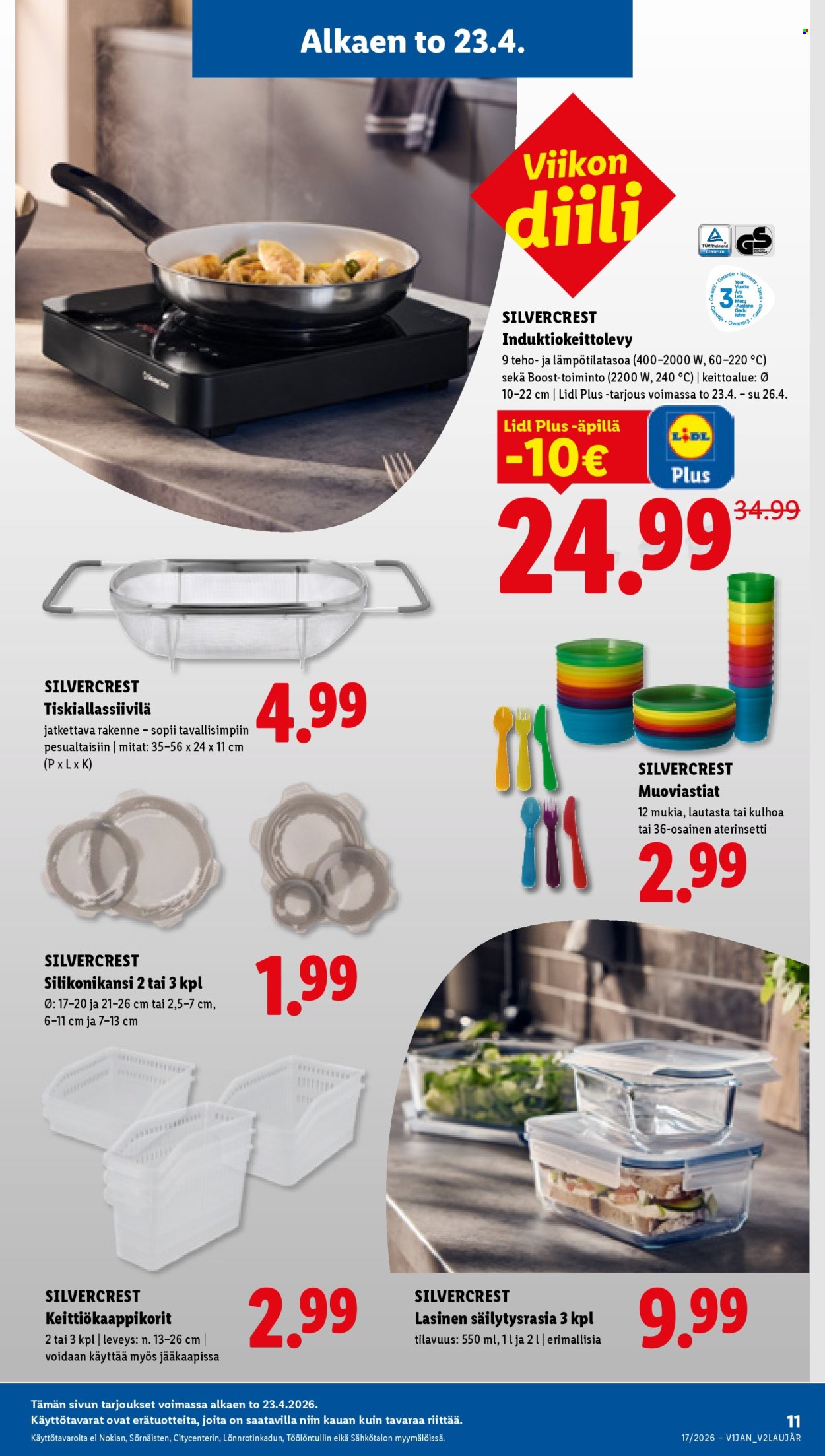 Lidl tarjoukset - 23.04.2026 - 28.04.2026. Sivu 17