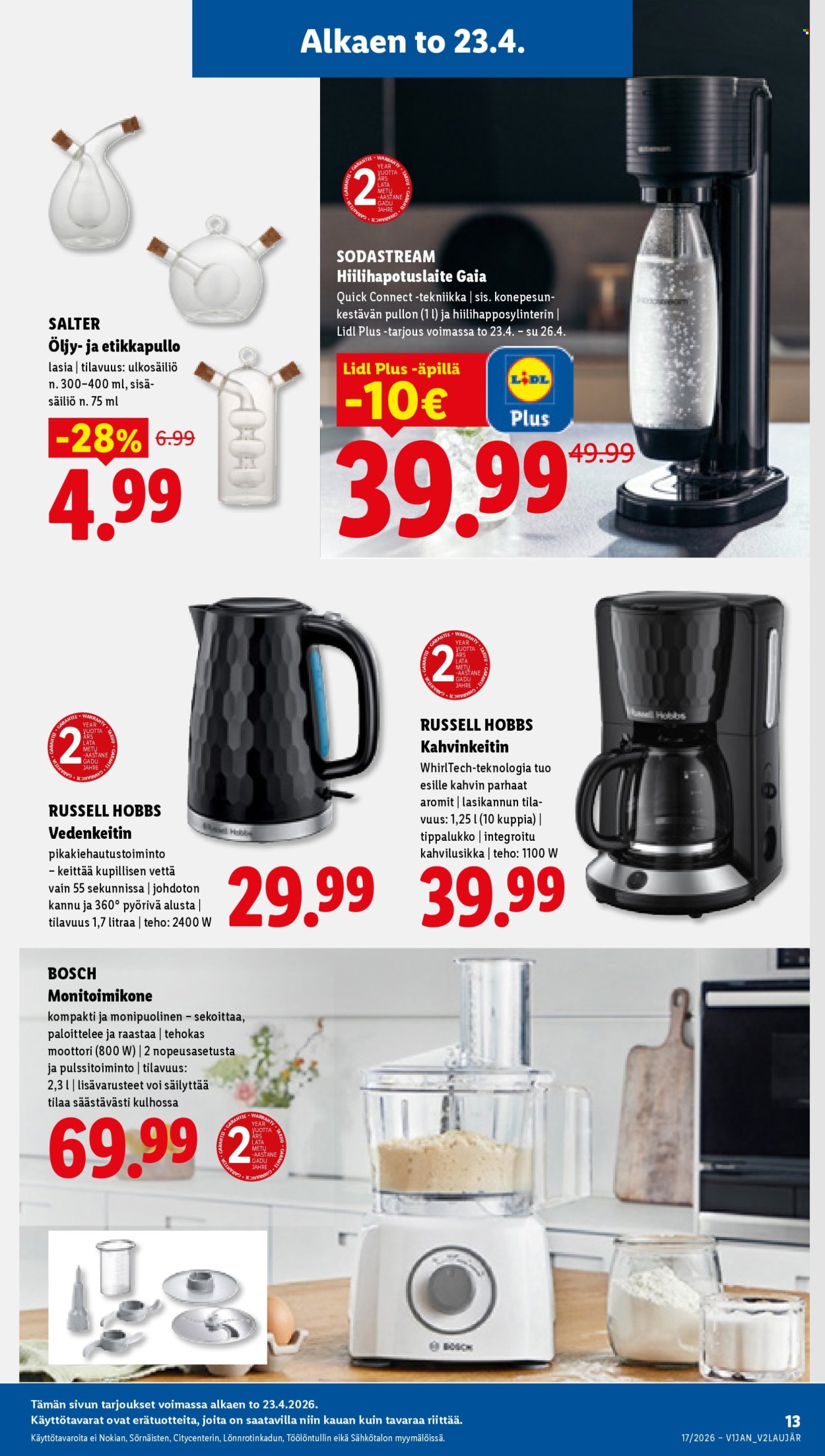 Lidl tarjoukset - 23.04.2026 - 28.04.2026. Sivu 19