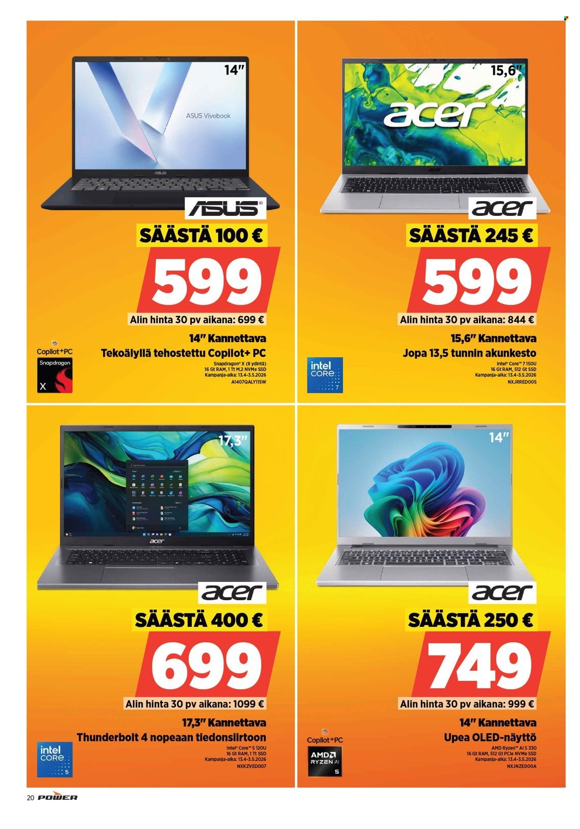 Power tarjoukset. Sivu 21