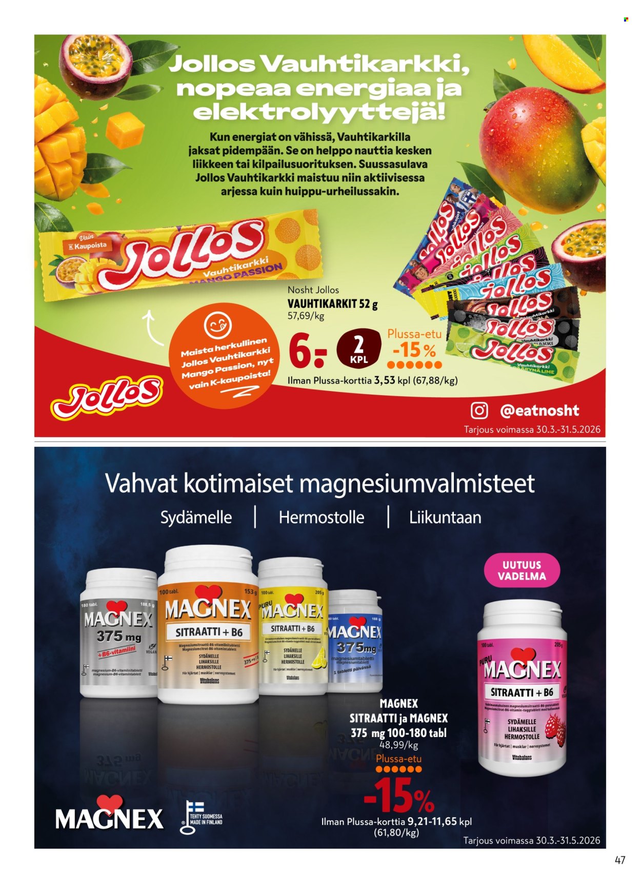 K-citymarket tarjoukset - 20.04.2026 - 12.05.2026. Sivu 47