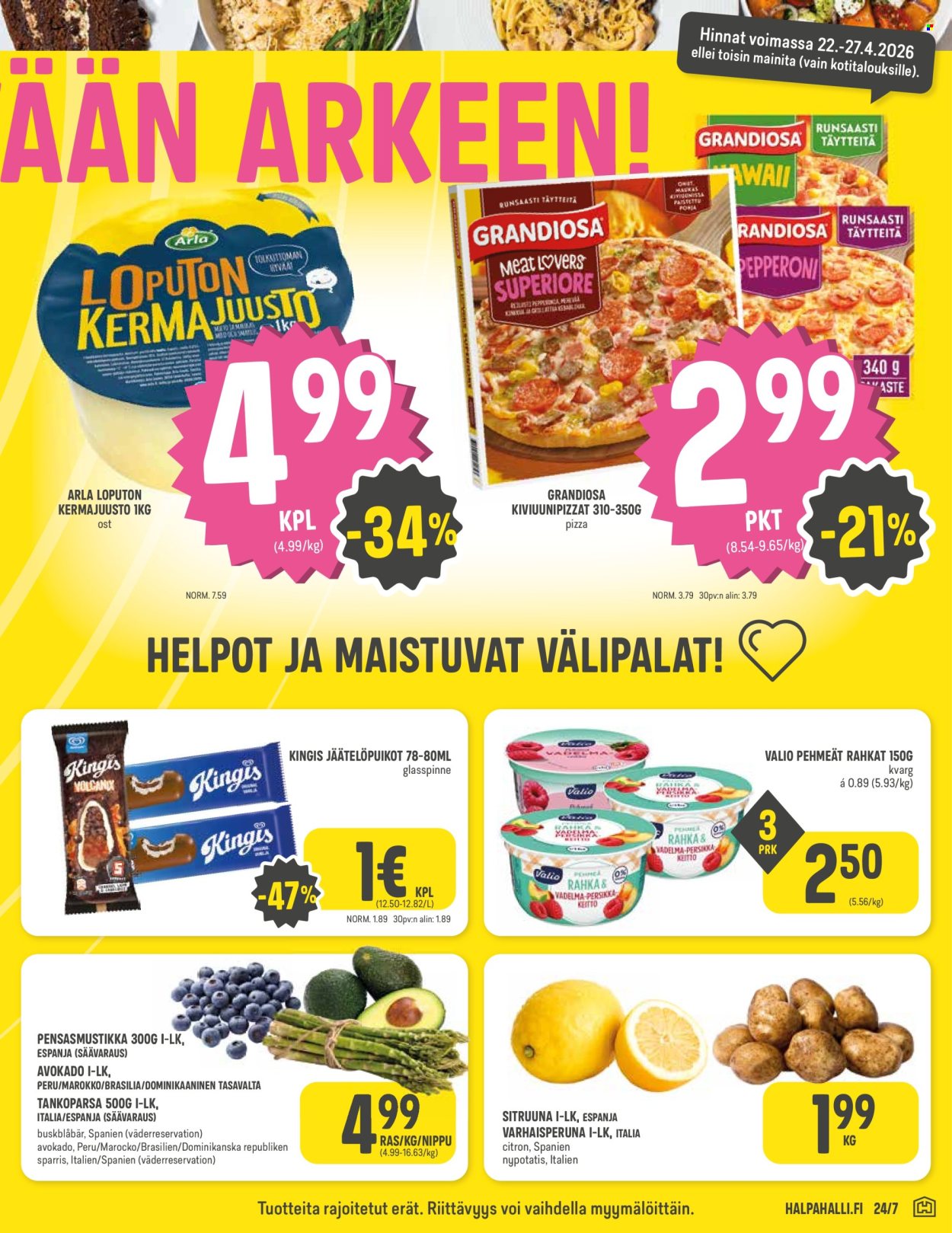 HalpaHalli tarjoukset - 22.04.2026 - 27.04.2026. Sivu 3