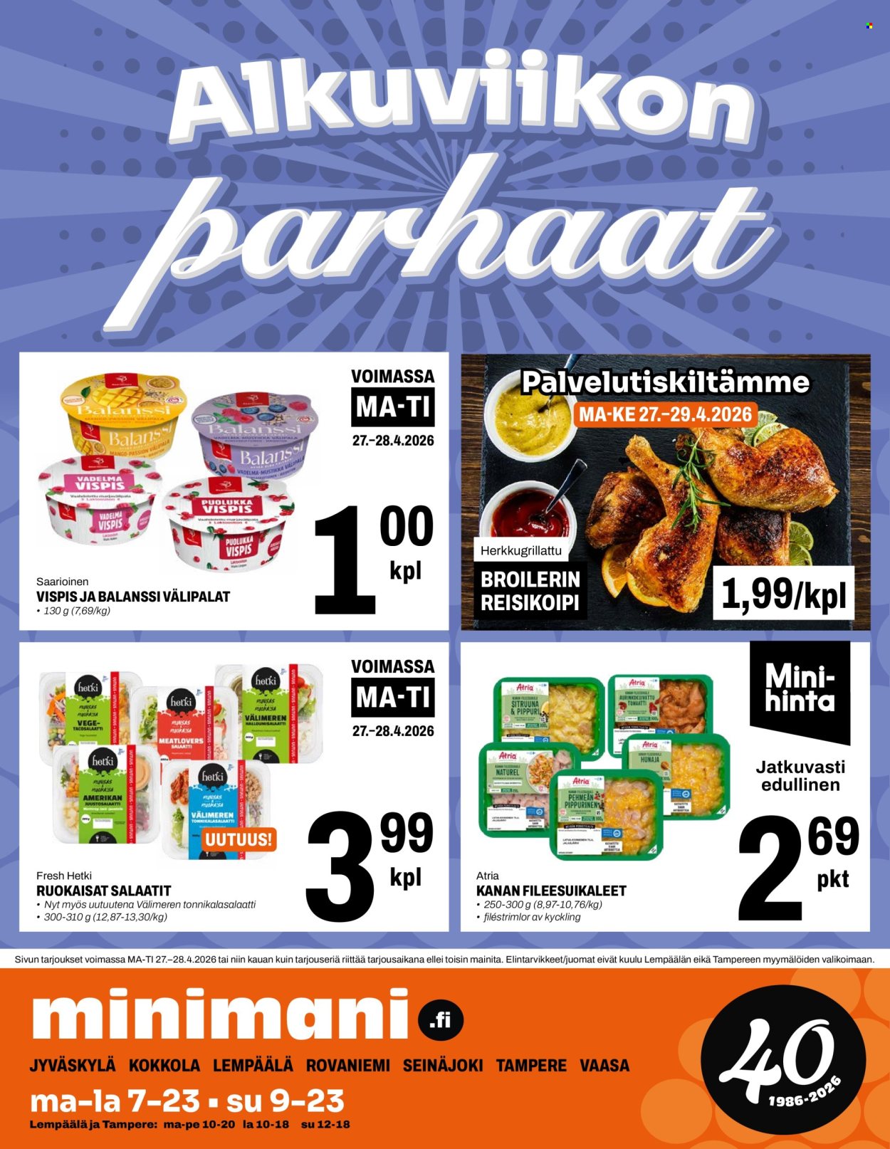 Minimani tarjoukset - 22.04.2026 - 26.04.2026. Sivu 16