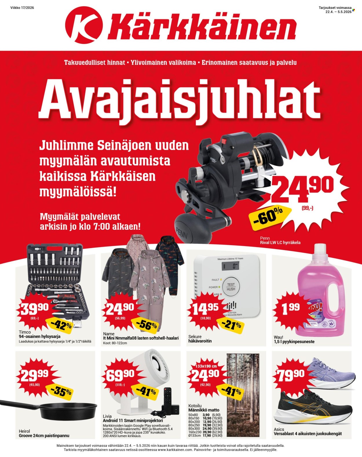 Kärkkäinen tarjoukset - 22.04.2026 - 05.05.2026. Sivu 1