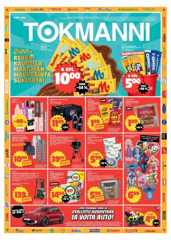 Tokmanni tarjoukset  - 27.04.2026 - 03.05.2026.