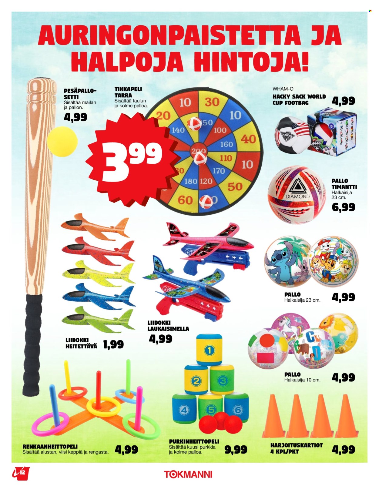 Tokmanni tarjoukset - 27.04.2026 - 02.08.2026. Sivu 12