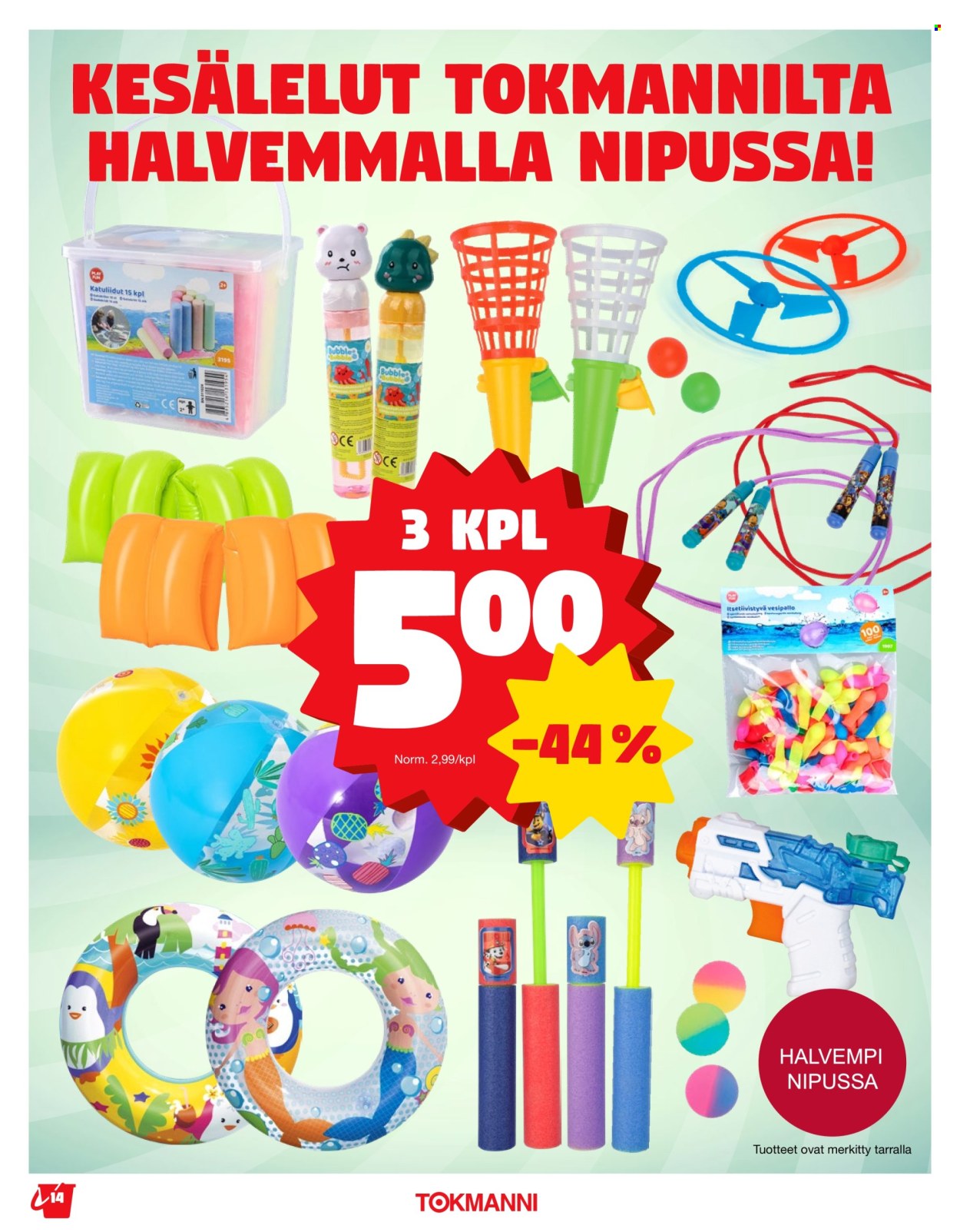 Tokmanni tarjoukset - 27.04.2026 - 02.08.2026. Sivu 14
