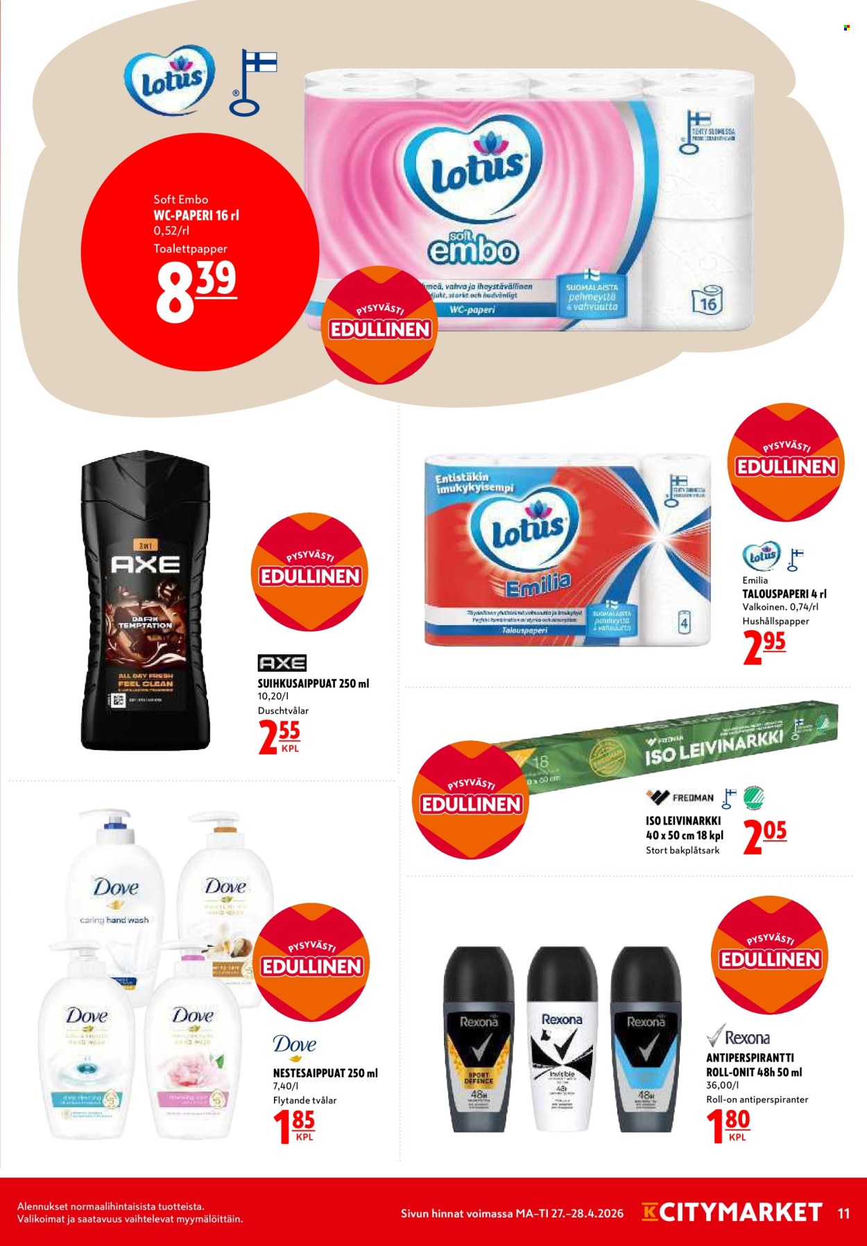 K-citymarket tarjoukset - 27.04.2026 - 27.04.2026. Sivu 11