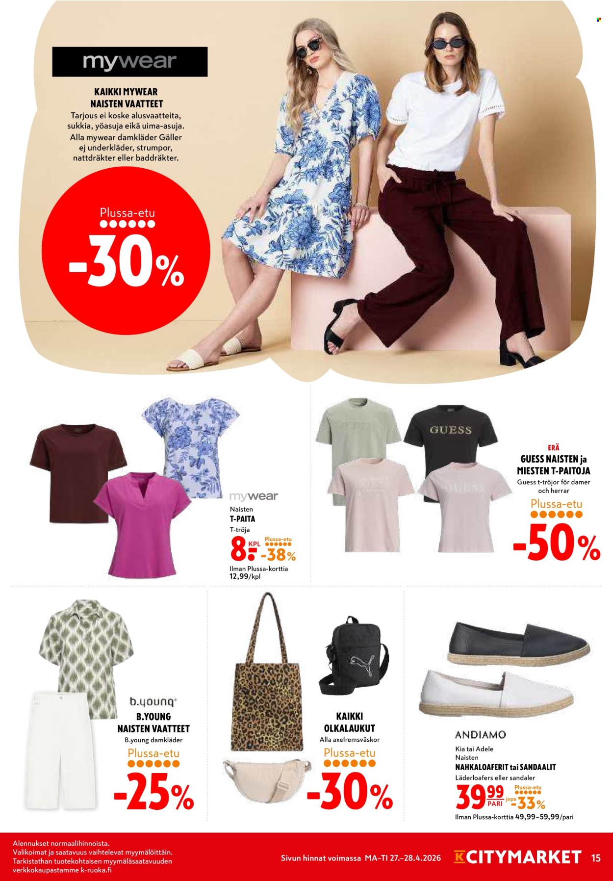 K-citymarket tarjoukset - 27.04.2026 - 27.04.2026. Sivu 15