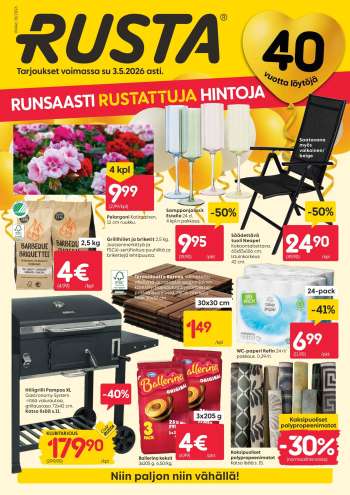 Rusta tarjoukset  - 27.04.2026 - 03.05.2026.