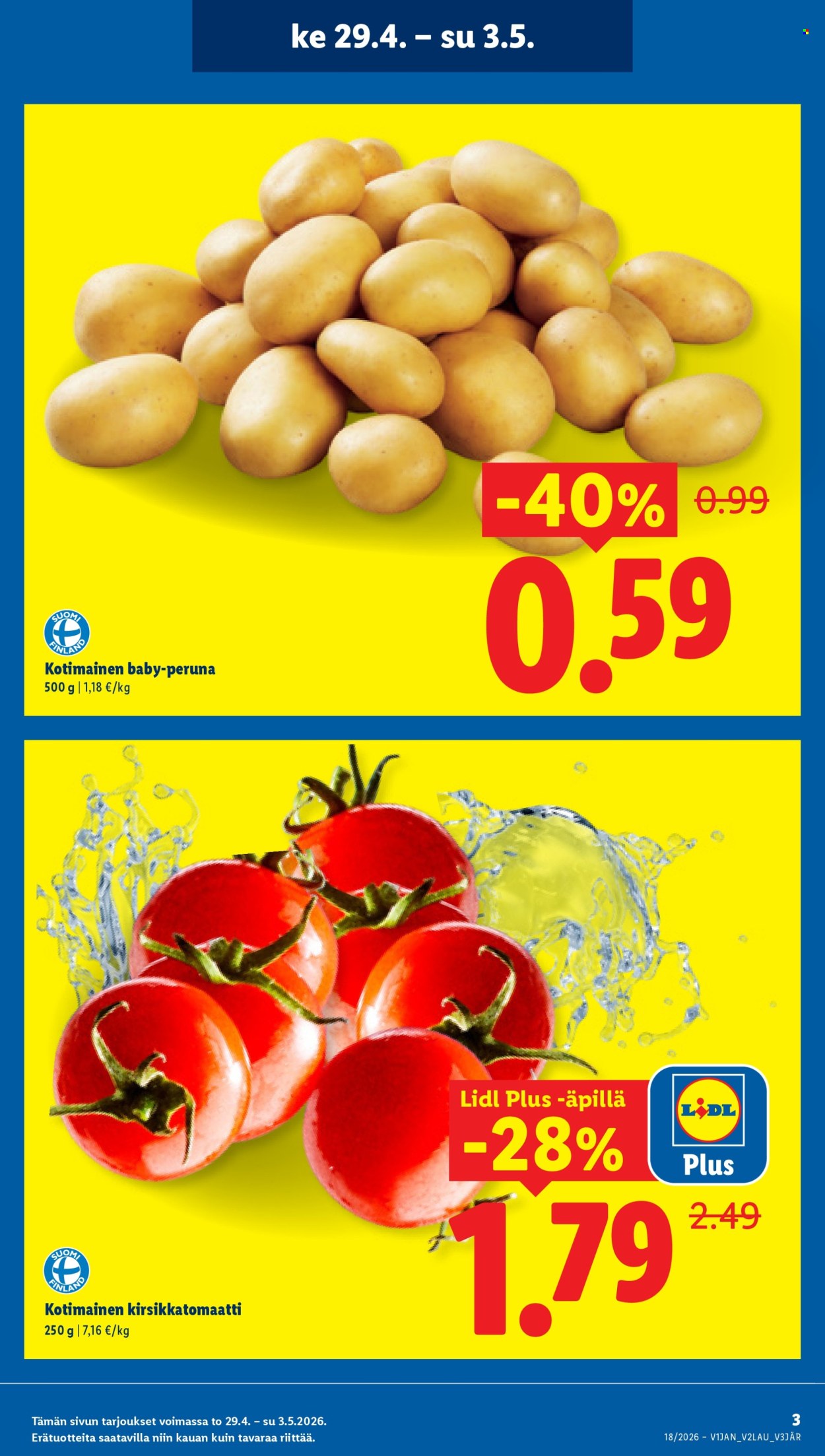 Lidl tarjoukset - 29.04.2026 - 06.05.2026. Sivu 3