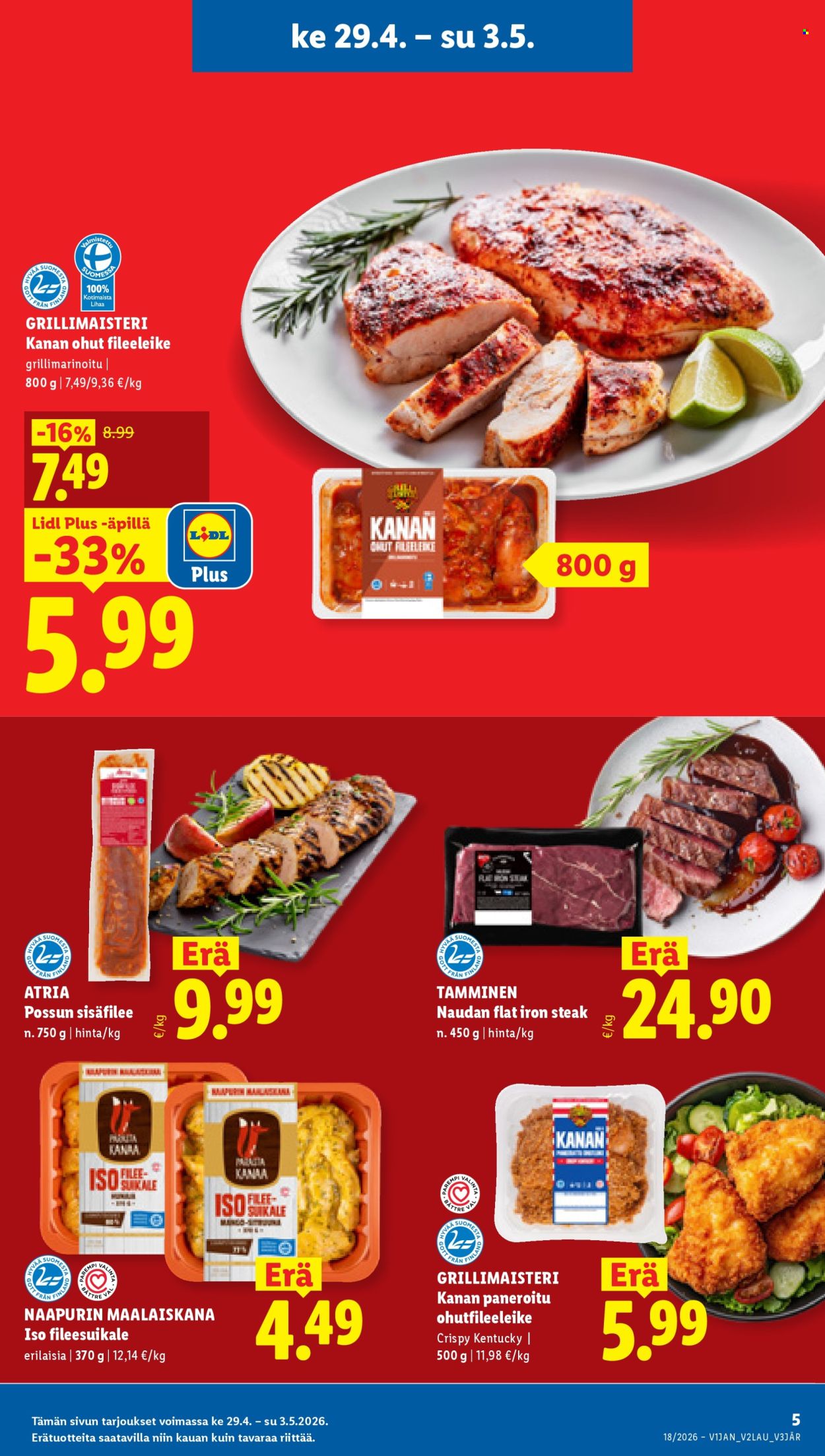 Lidl tarjoukset - 29.04.2026 - 06.05.2026. Sivu 5