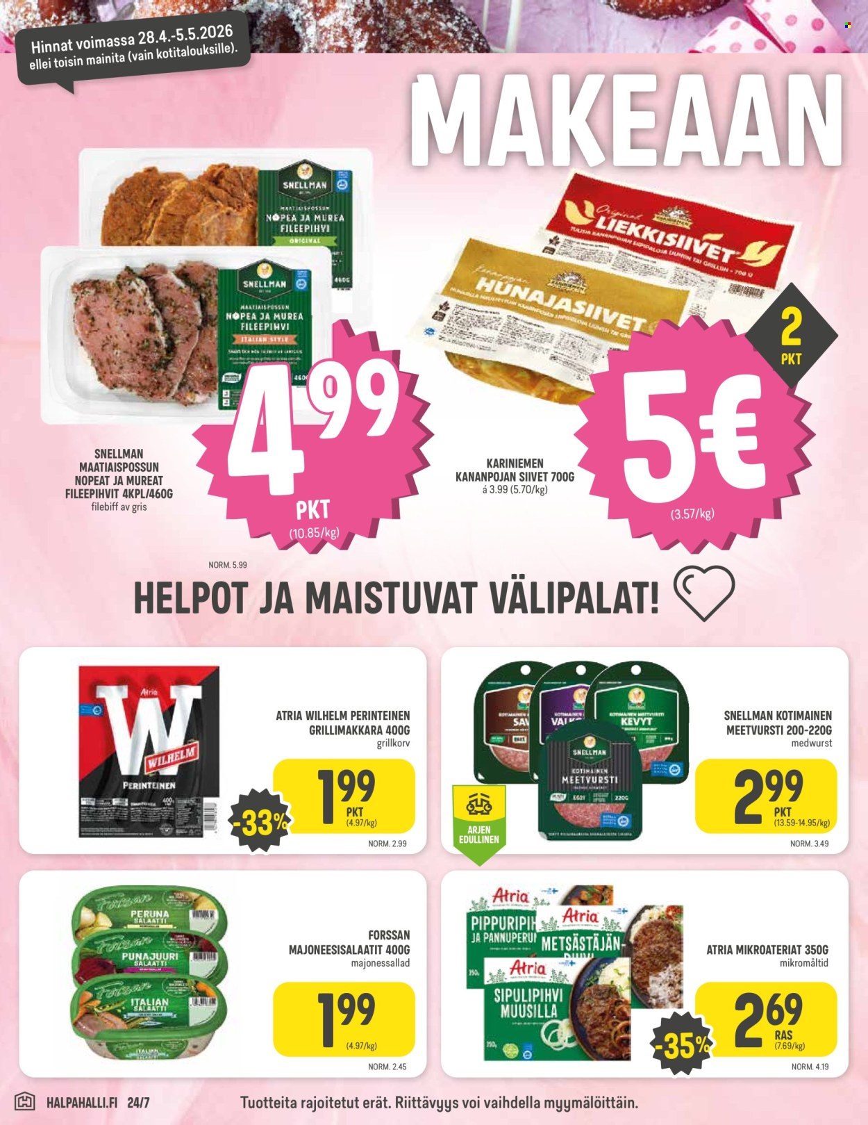 HalpaHalli tarjoukset - 28.04.2026 - 05.05.2026. Sivu 2