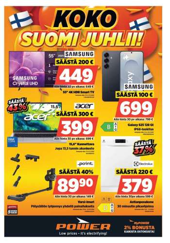 Power tarjoukset .