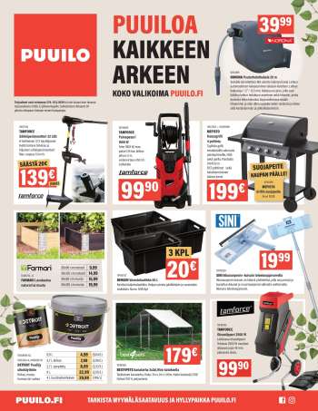 Puuilo tarjoukset  - 27.04.2026 - 10.05.2026.
