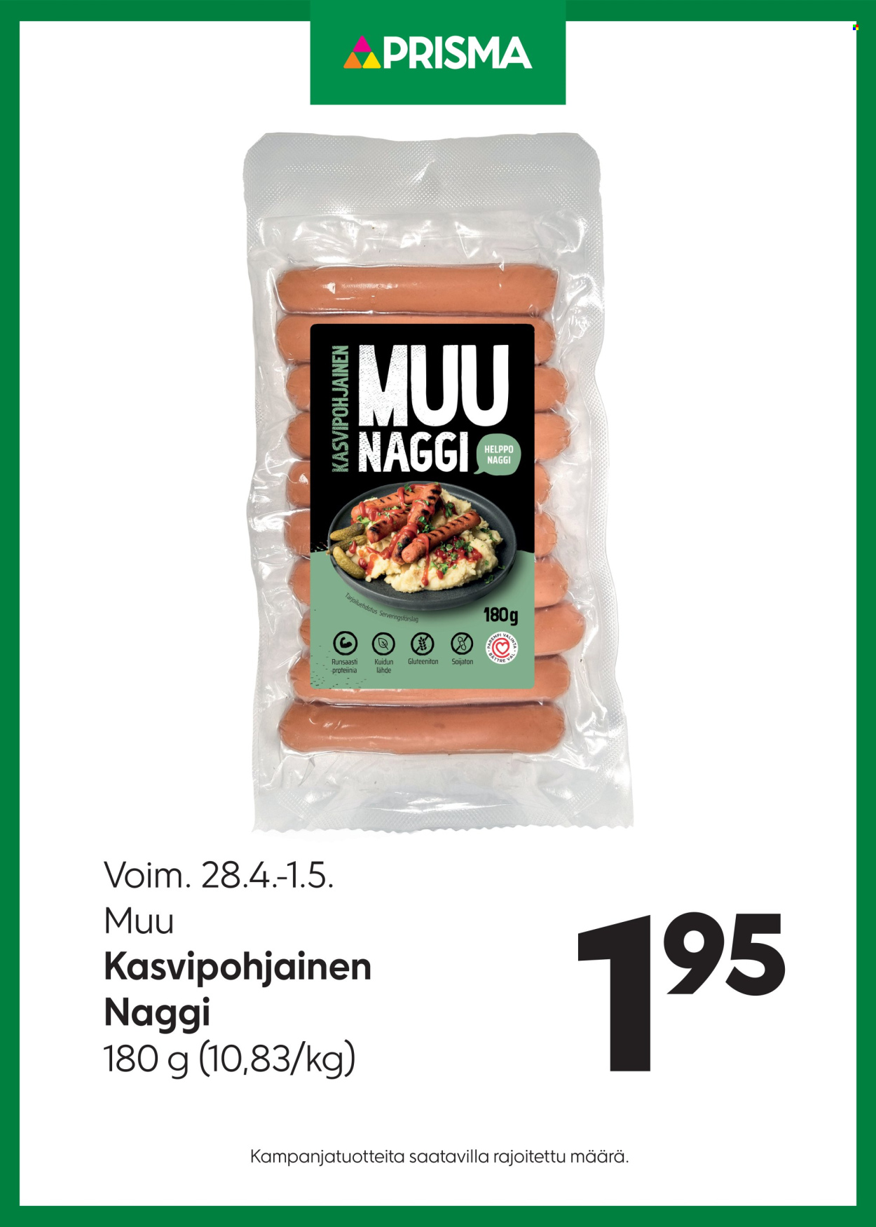Prisma tarjoukset - 28.04.2026 - 01.05.2026. Sivu 1