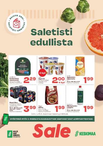 Sale tarjoukset  - 01.05.2026 - 31.05.2026.