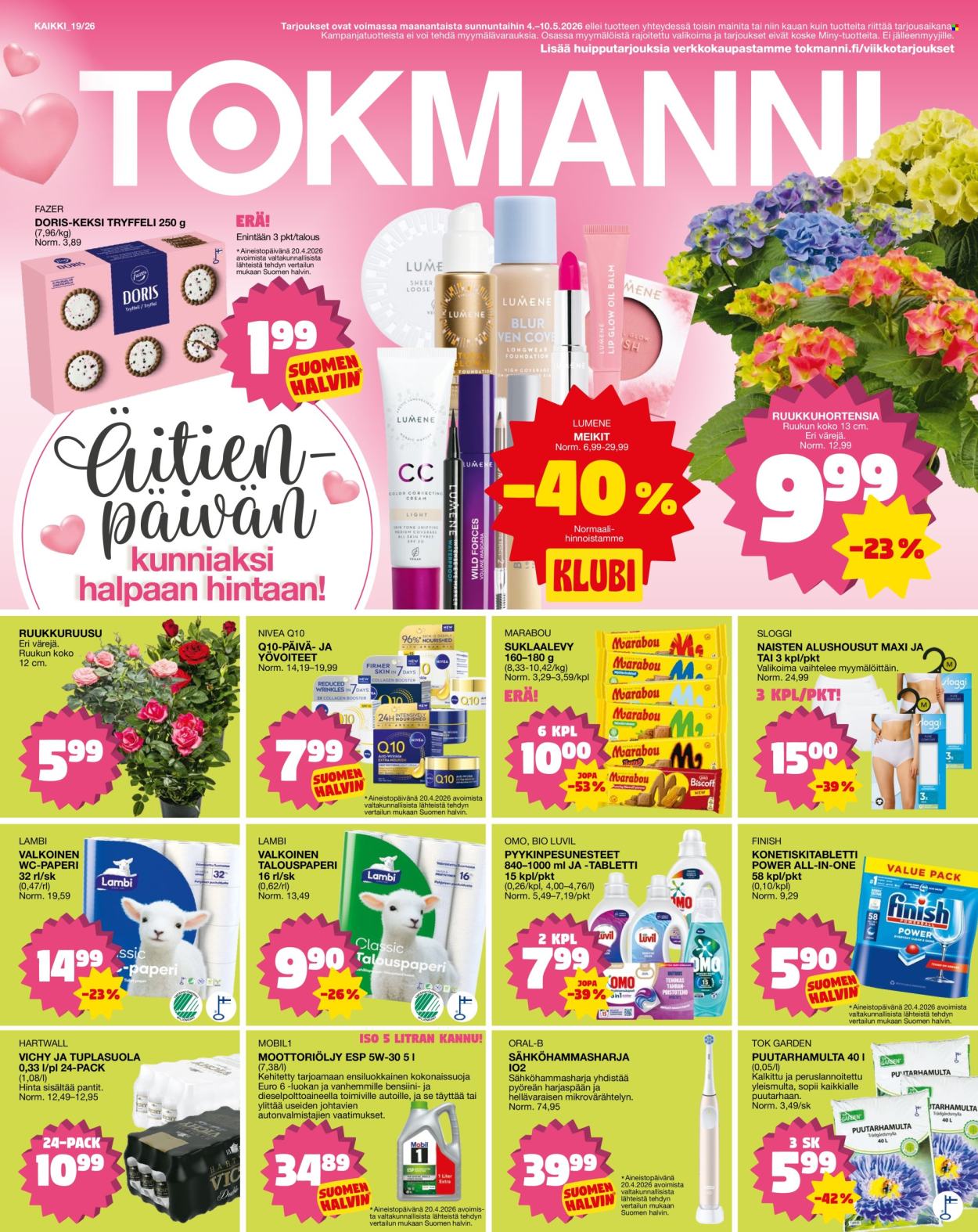 Tokmanni tarjoukset - 04.05.2026 - 10.05.2026. Sivu 1