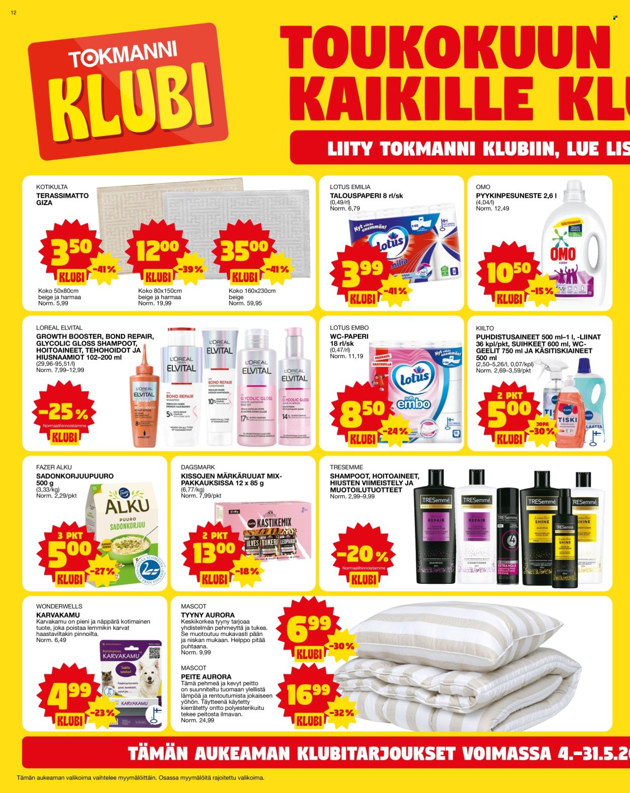 Tokmanni tarjoukset - 04.05.2026 - 10.05.2026. Sivu 12