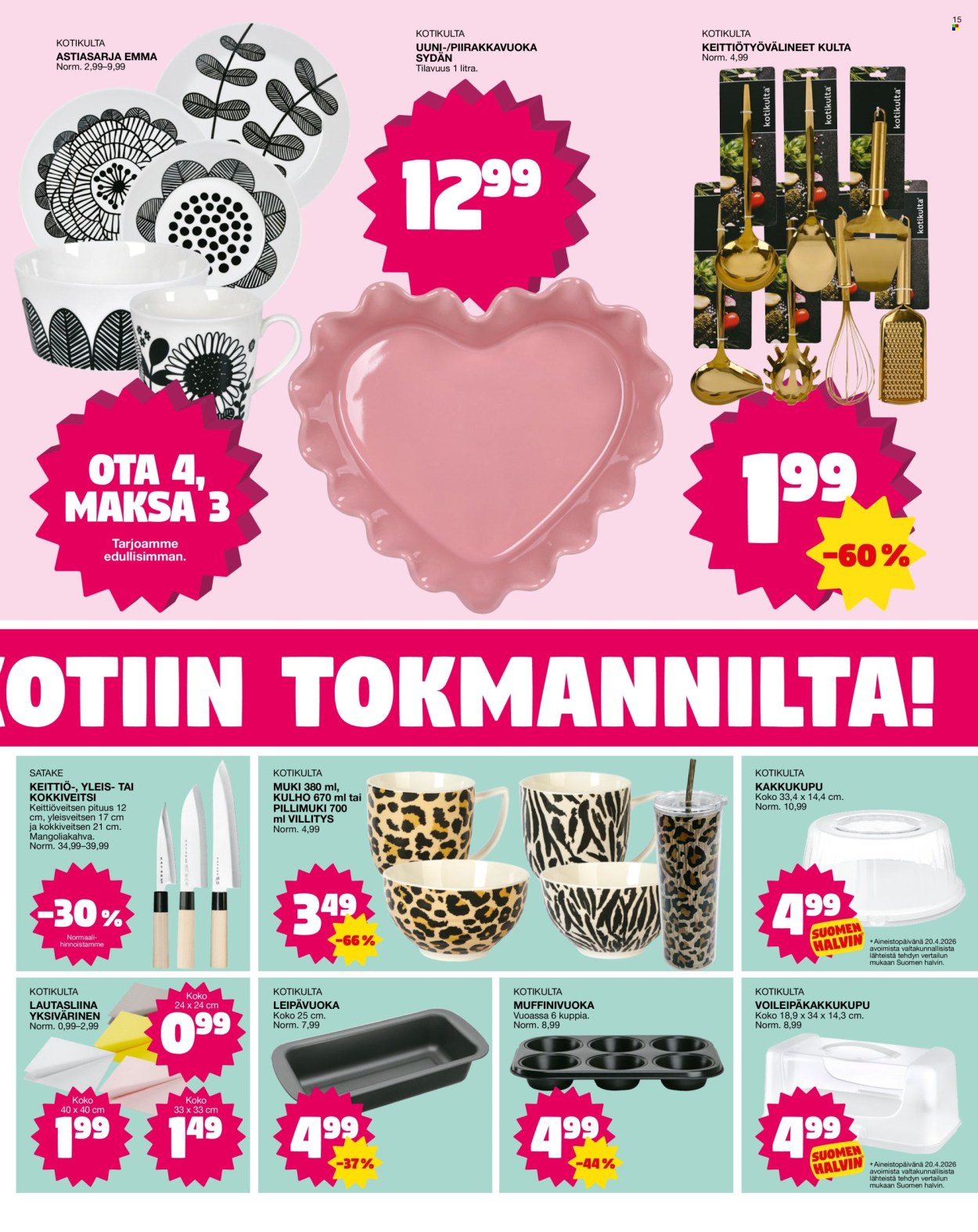 Tokmanni tarjoukset - 04.05.2026 - 10.05.2026. Sivu 15