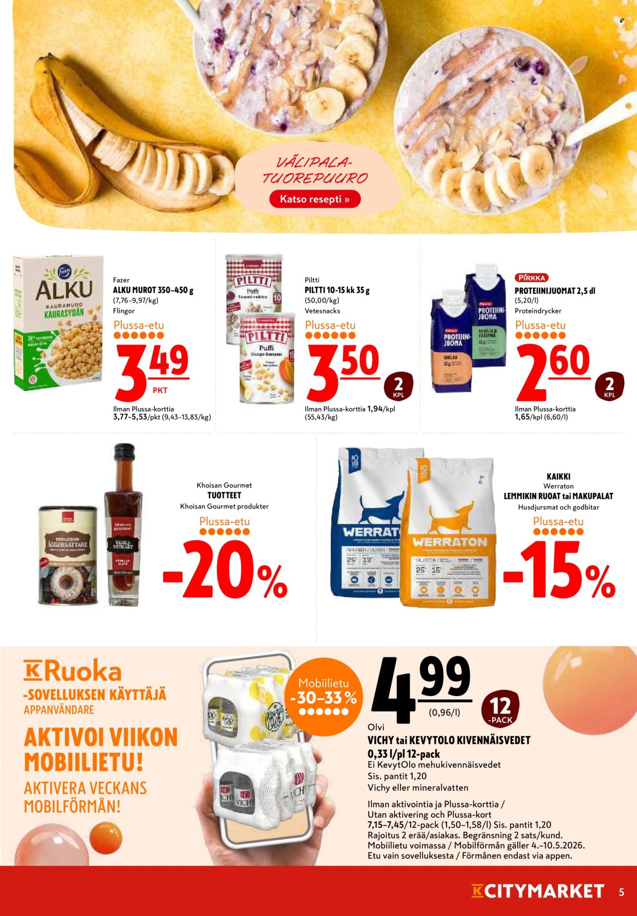 K-citymarket tarjoukset - 04.05.2026 - 06.05.2026. Sivu 5