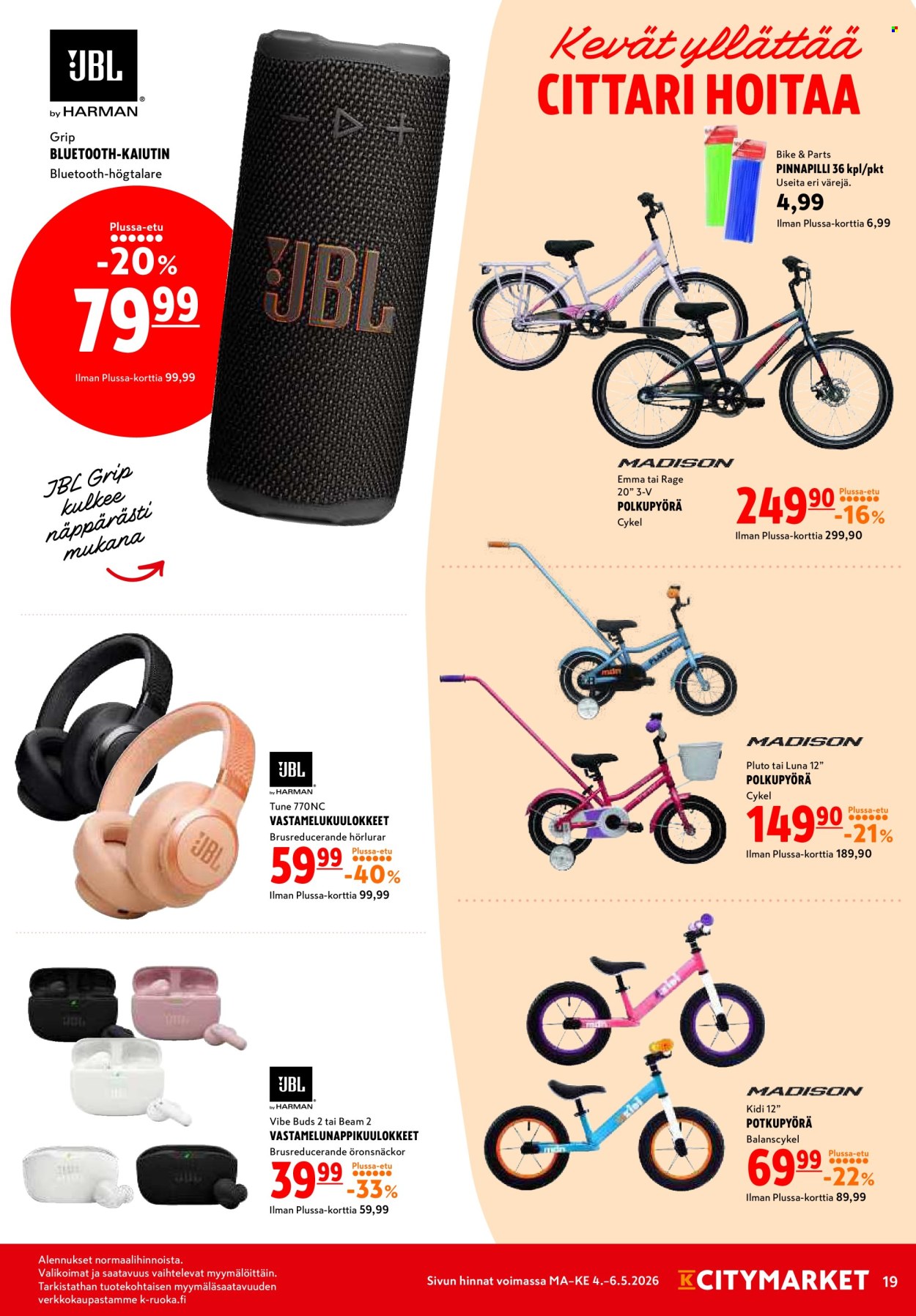 K-citymarket tarjoukset - 04.05.2026 - 06.05.2026. Sivu 19