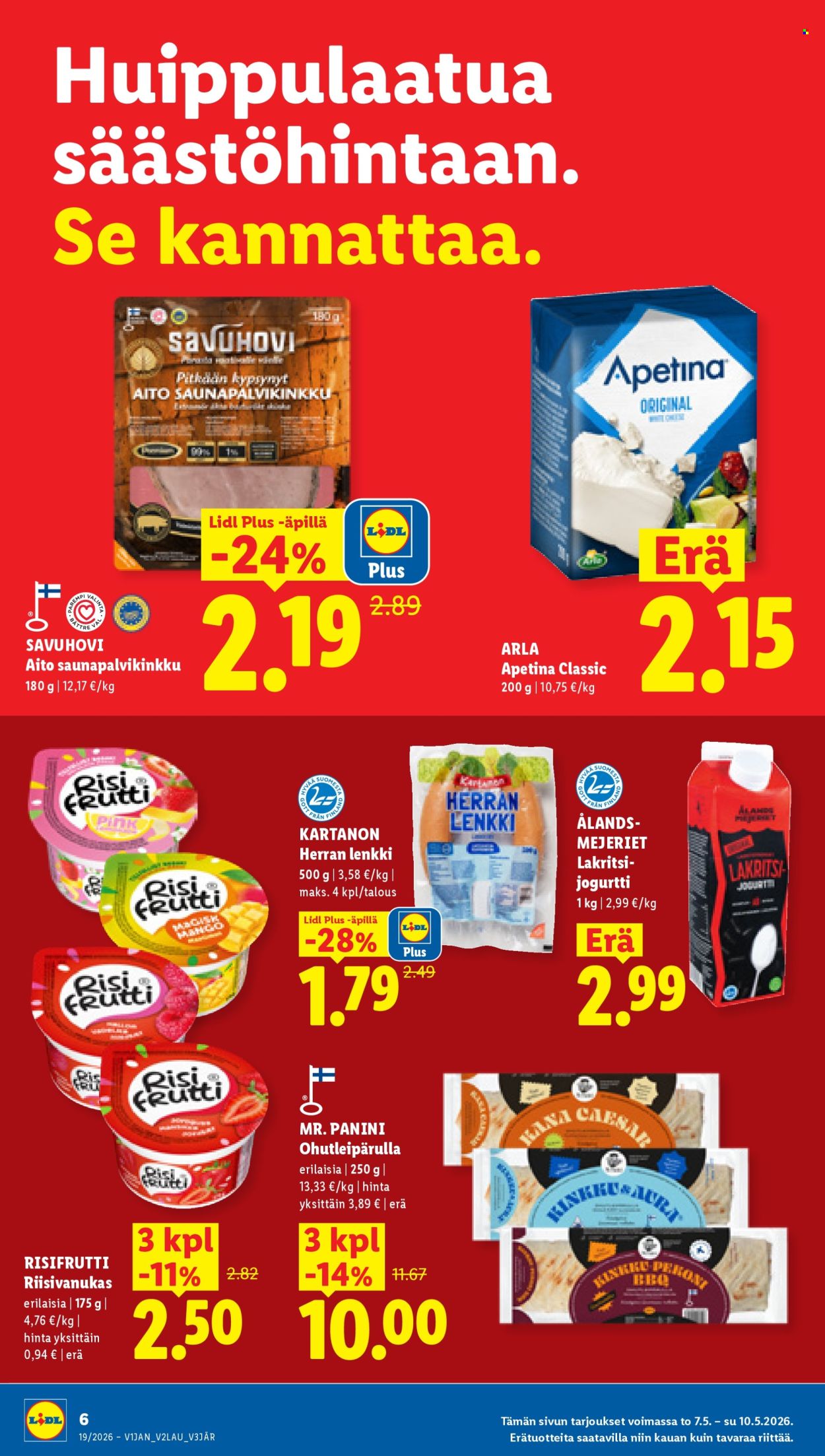 Lidl tarjoukset - 07.05.2026 - 12.05.2026. Sivu 6