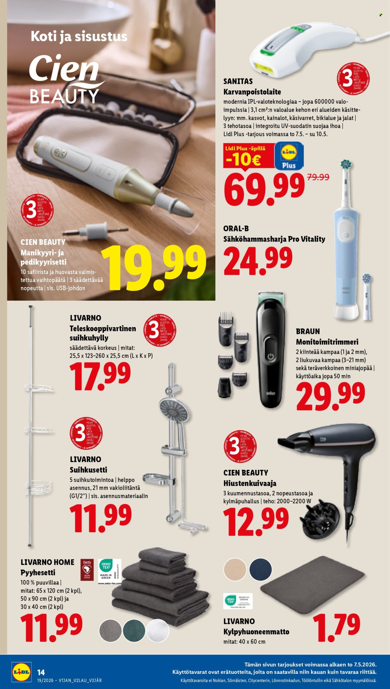 Lidl tarjoukset - 07.05.2026 - 12.05.2026. Sivu 18