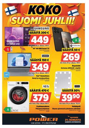 Power tarjoukset .