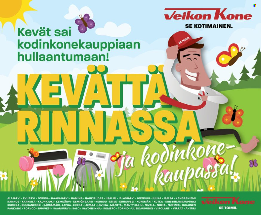 Veikon Kone tarjoukset - 04.05.2026 - 17.05.2026. Sivu 1