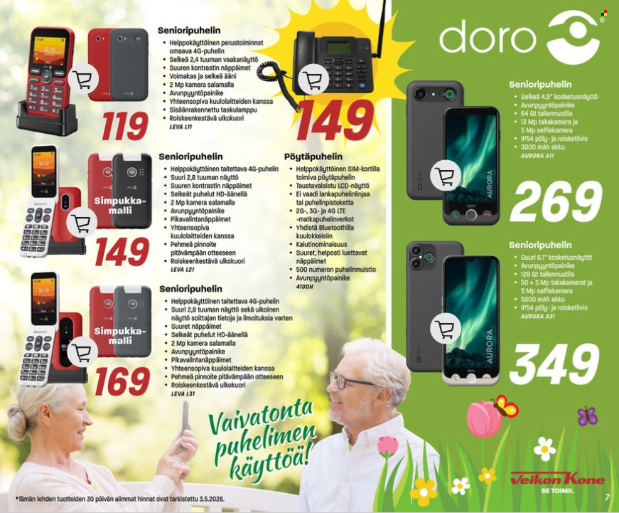 Veikon Kone tarjoukset - 04.05.2026 - 17.05.2026. Sivu 7