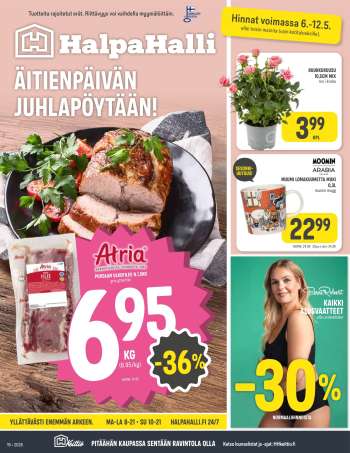 HalpaHalli tarjoukset  - 06.05.2026 - 12.05.2026.