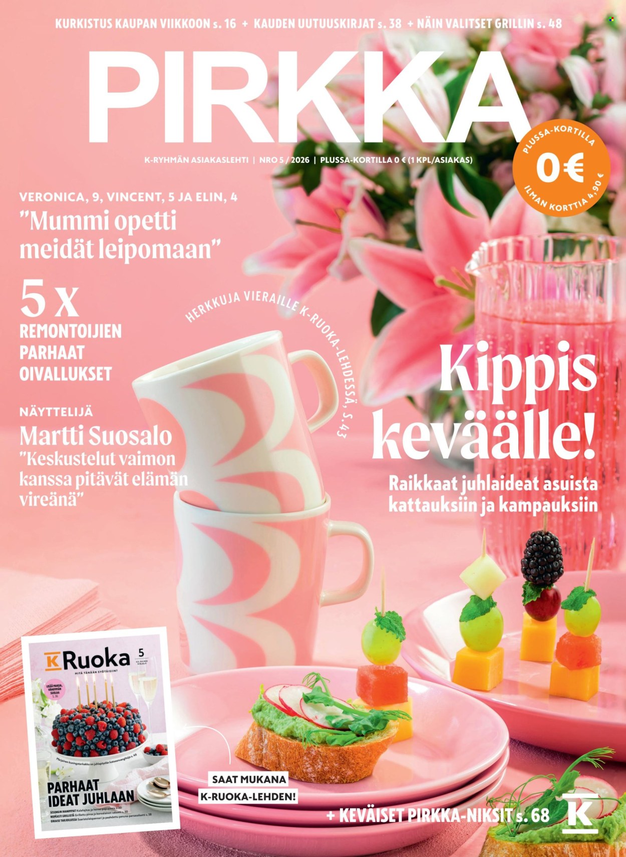 K-market tarjoukset - 06.05.2026 - 09.06.2026. Sivu 1
