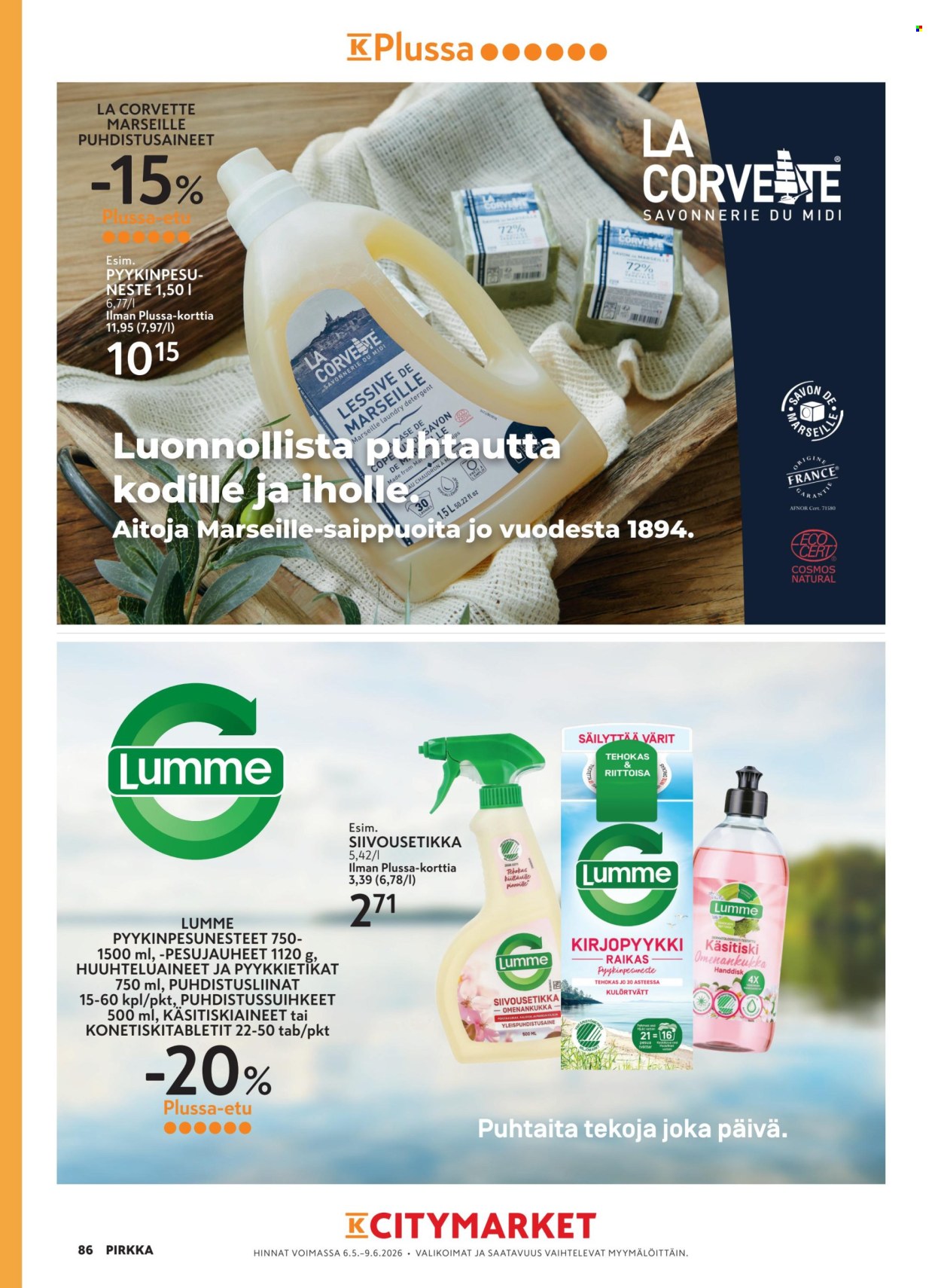 K-market tarjoukset - 06.05.2026 - 09.06.2026. Sivu 86