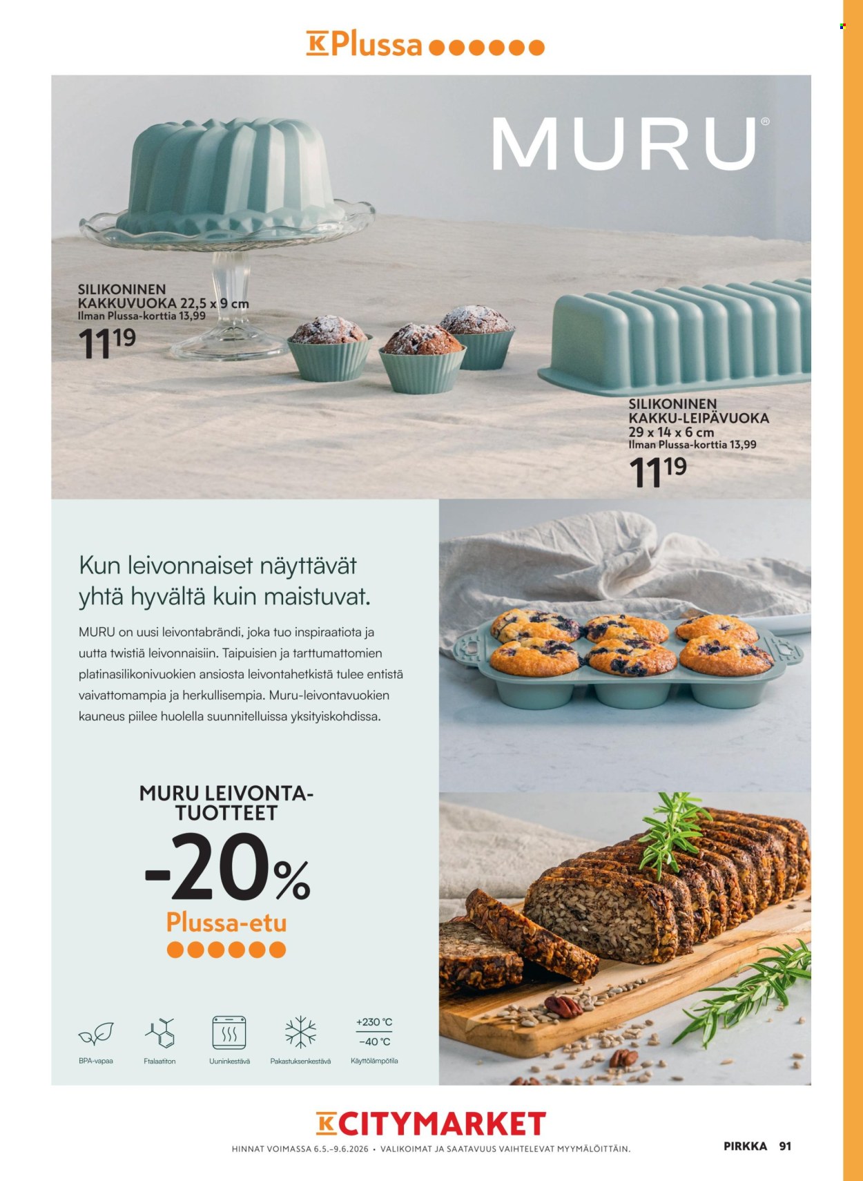 K-market tarjoukset - 06.05.2026 - 09.06.2026. Sivu 91
