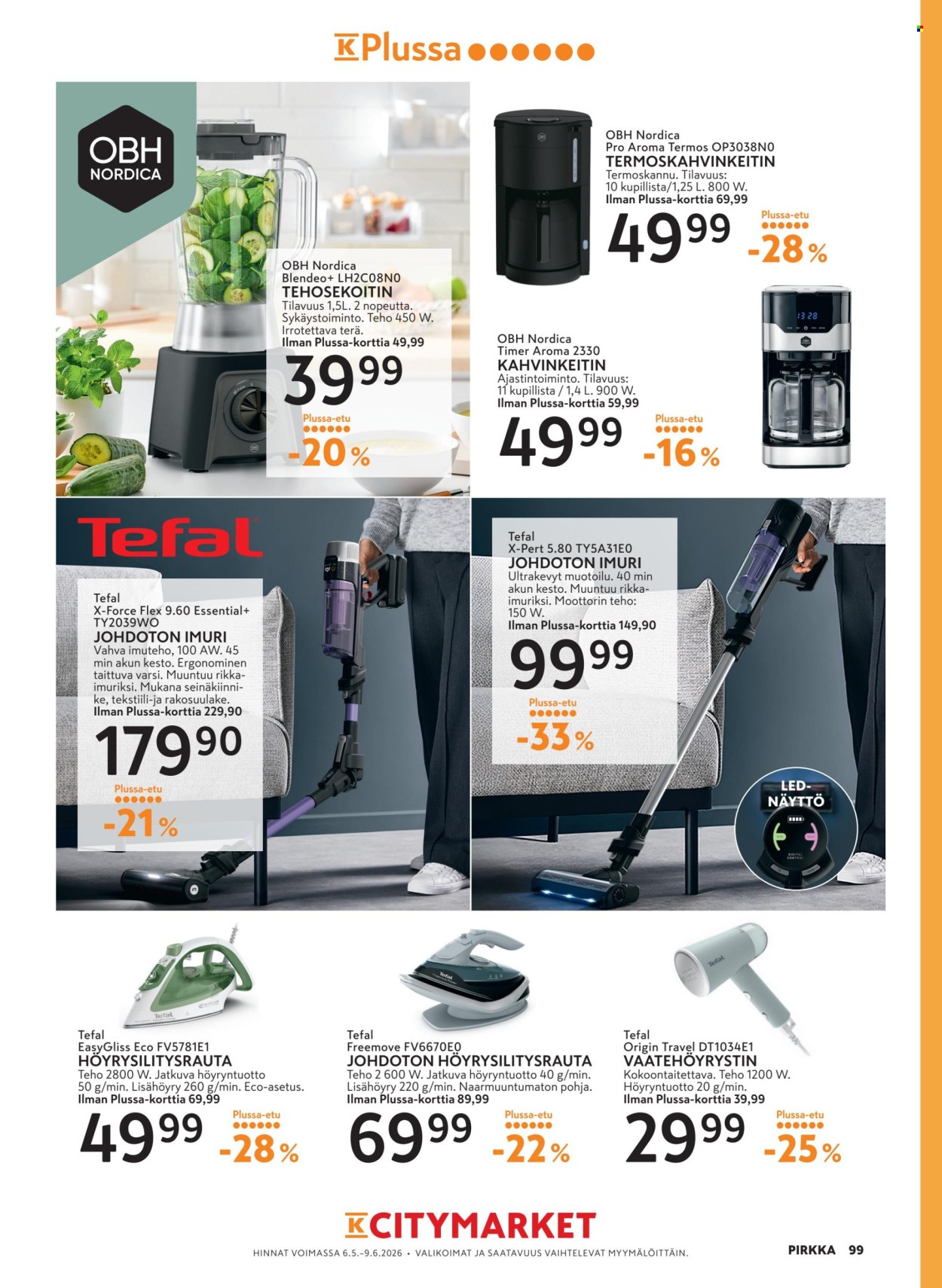 K-market tarjoukset - 06.05.2026 - 09.06.2026. Sivu 99