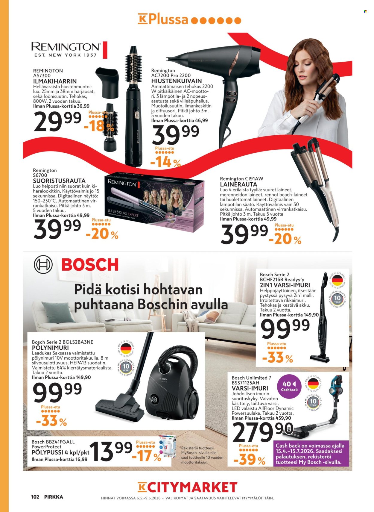 K-market tarjoukset - 06.05.2026 - 09.06.2026. Sivu 102