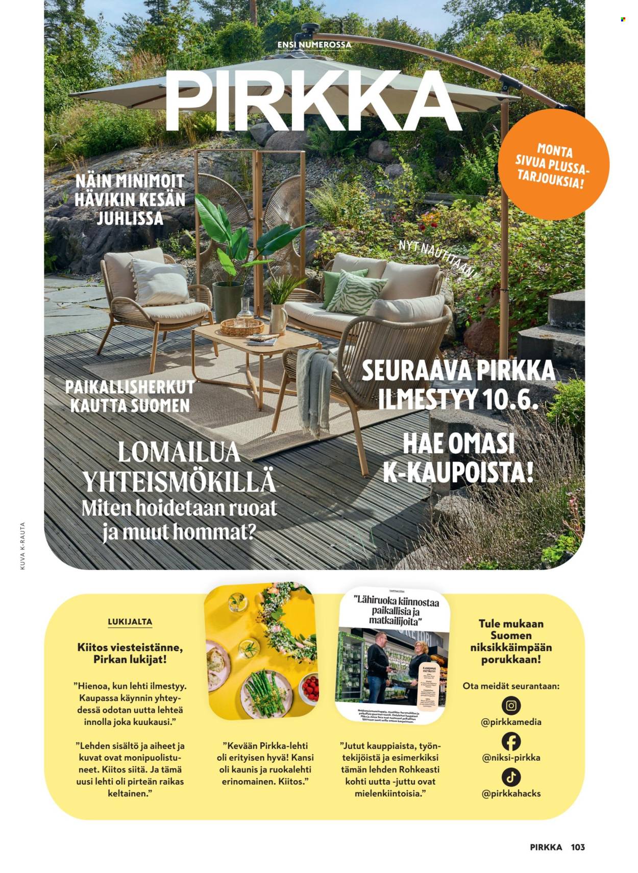 K-market tarjoukset - 06.05.2026 - 09.06.2026. Sivu 103
