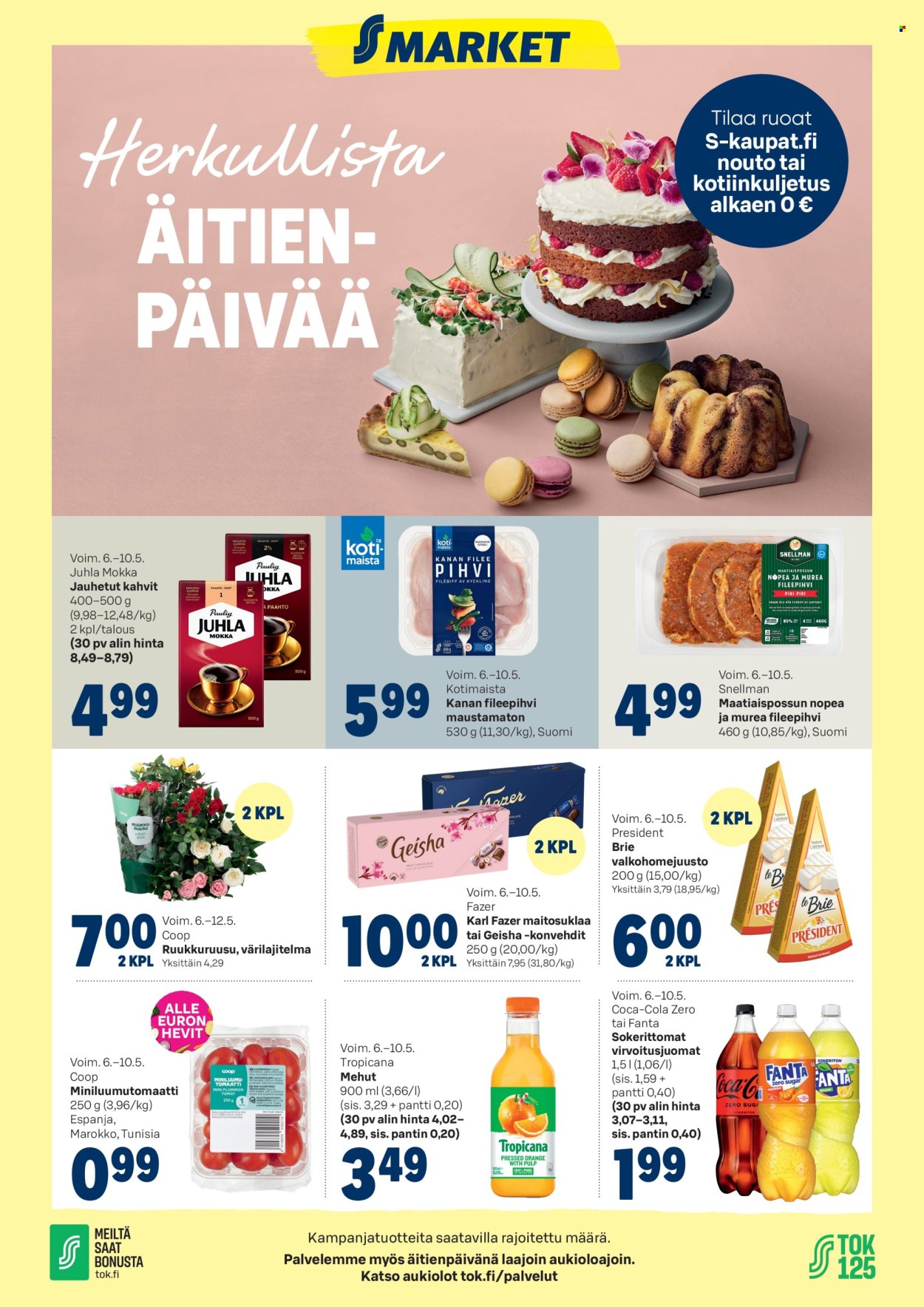 S-market tarjoukset - 06.05.2026 - 10.05.2026. Sivu 1