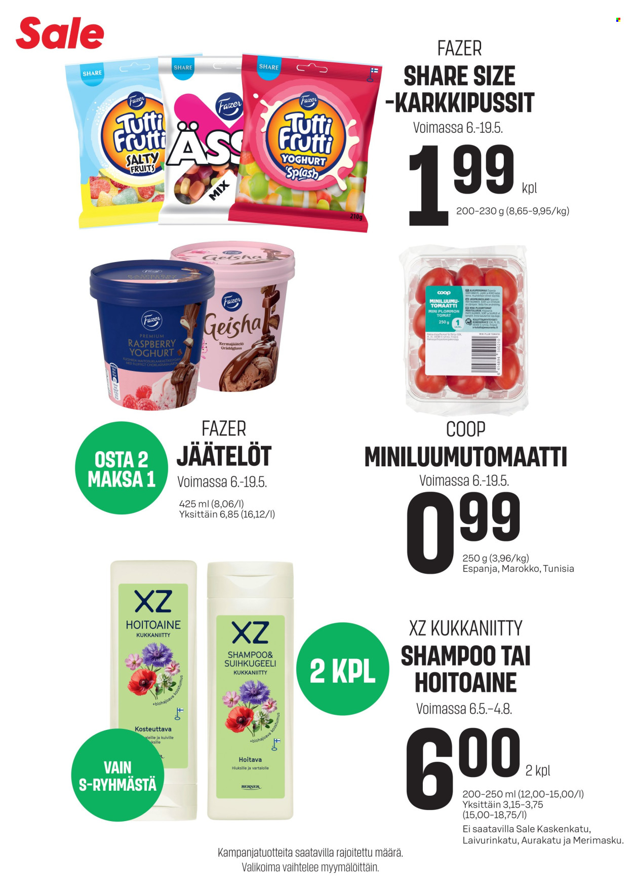 Sale tarjoukset - 06.05.2026 - 19.05.2026. Sivu 1
