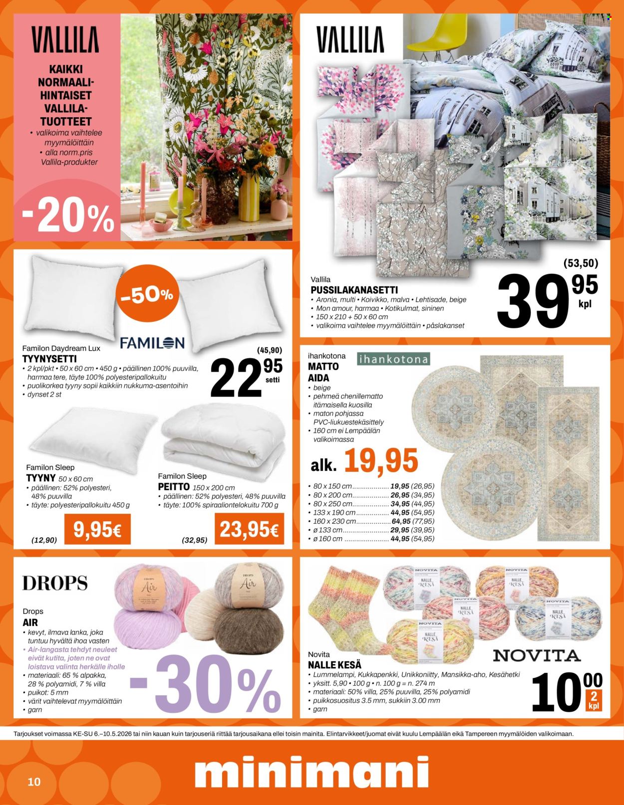 Minimani tarjoukset - 06.05.2026 - 10.05.2026. Sivu 10